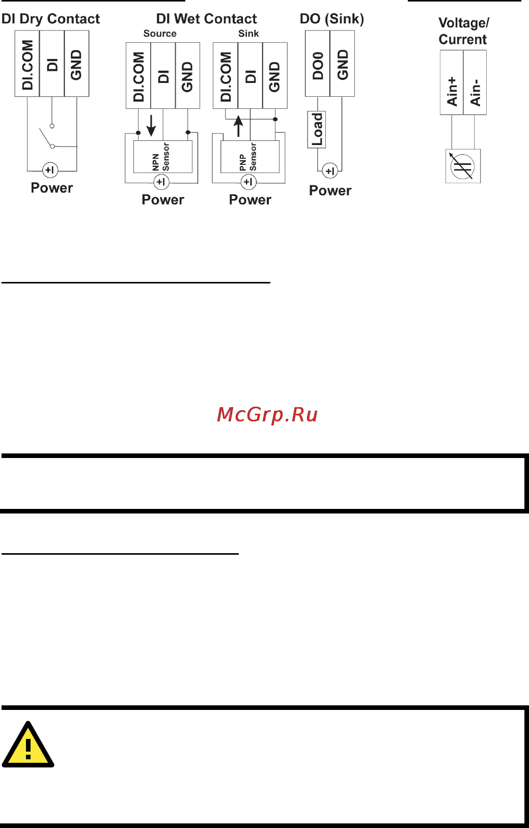 Moxa ioLogik 2512-GPRS-T [8/8] I o wiring