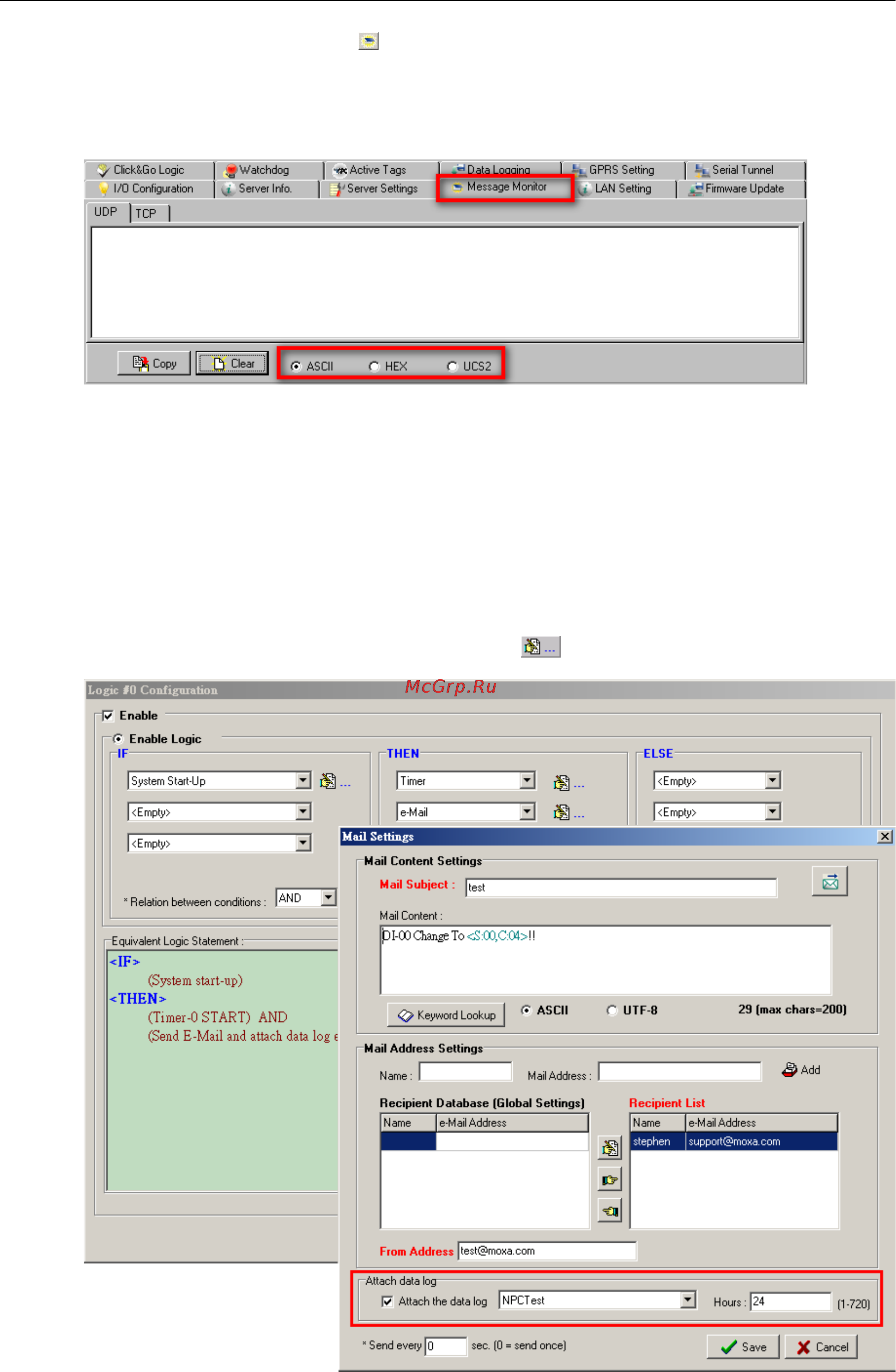 Moxa ioLogik W5340 [104/194] Iologik w5300 click go logic