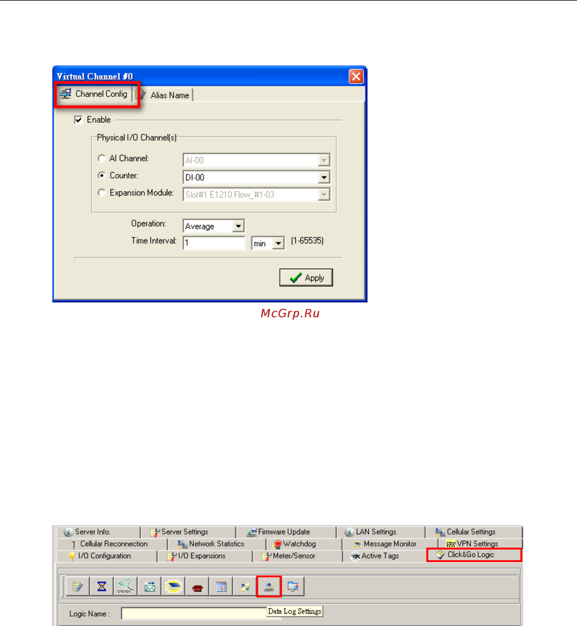 Moxa ioLogik W5340 [121/194] Record your i o data in the data log file