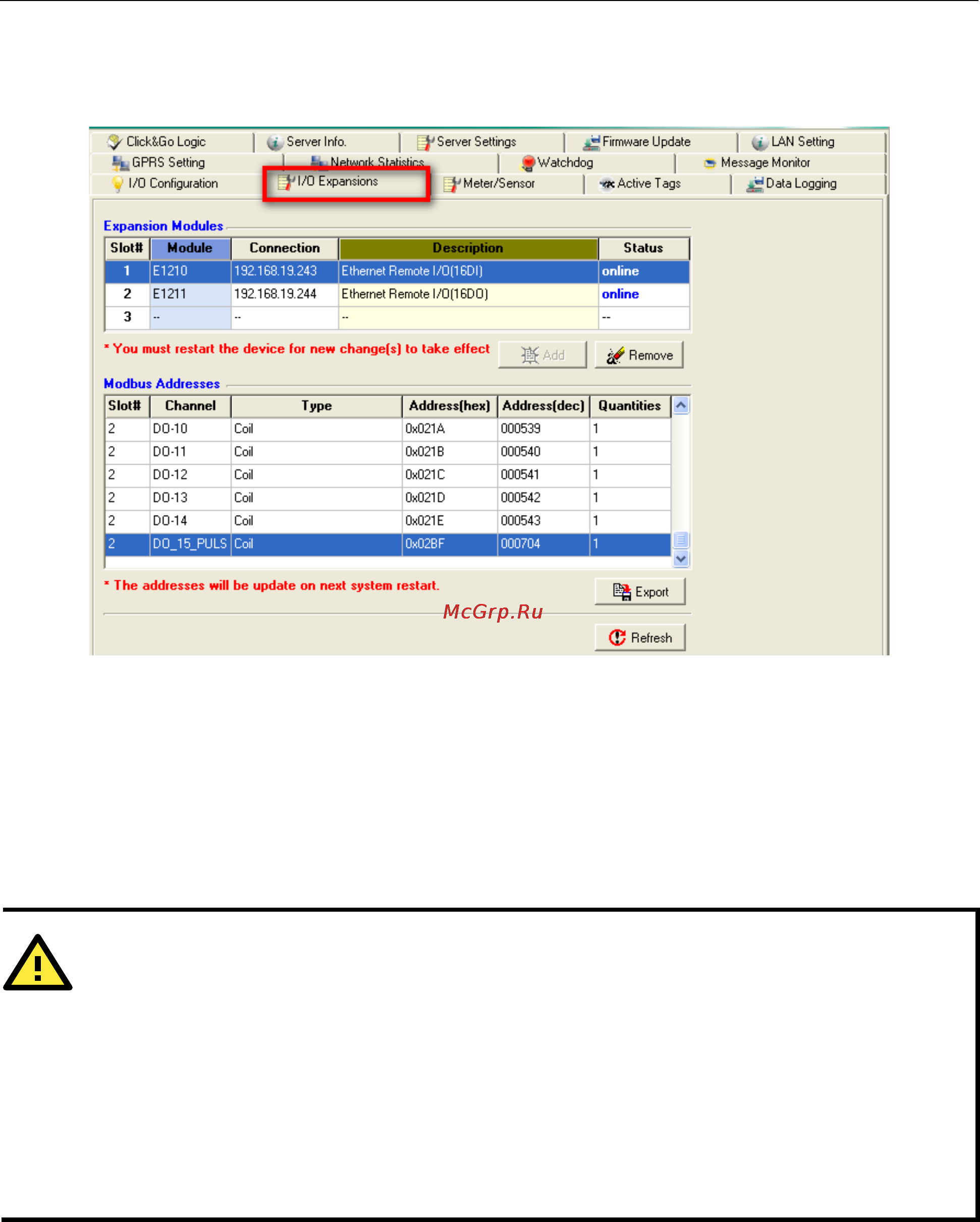 Moxa ioLogik W5340-HSPA [53/194] Attention