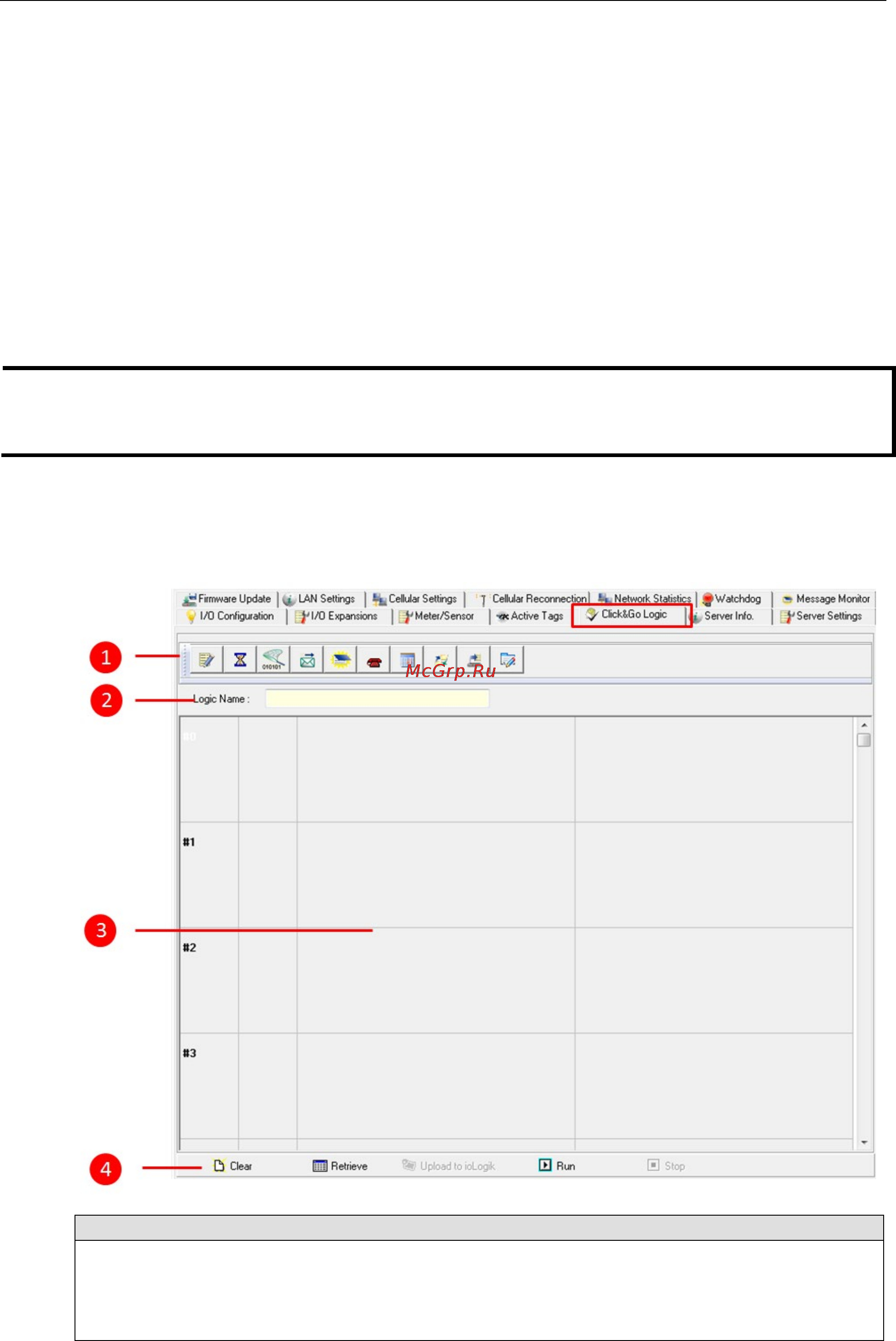 Moxa ioLogik W5312-T [75/194] Click go logic basics