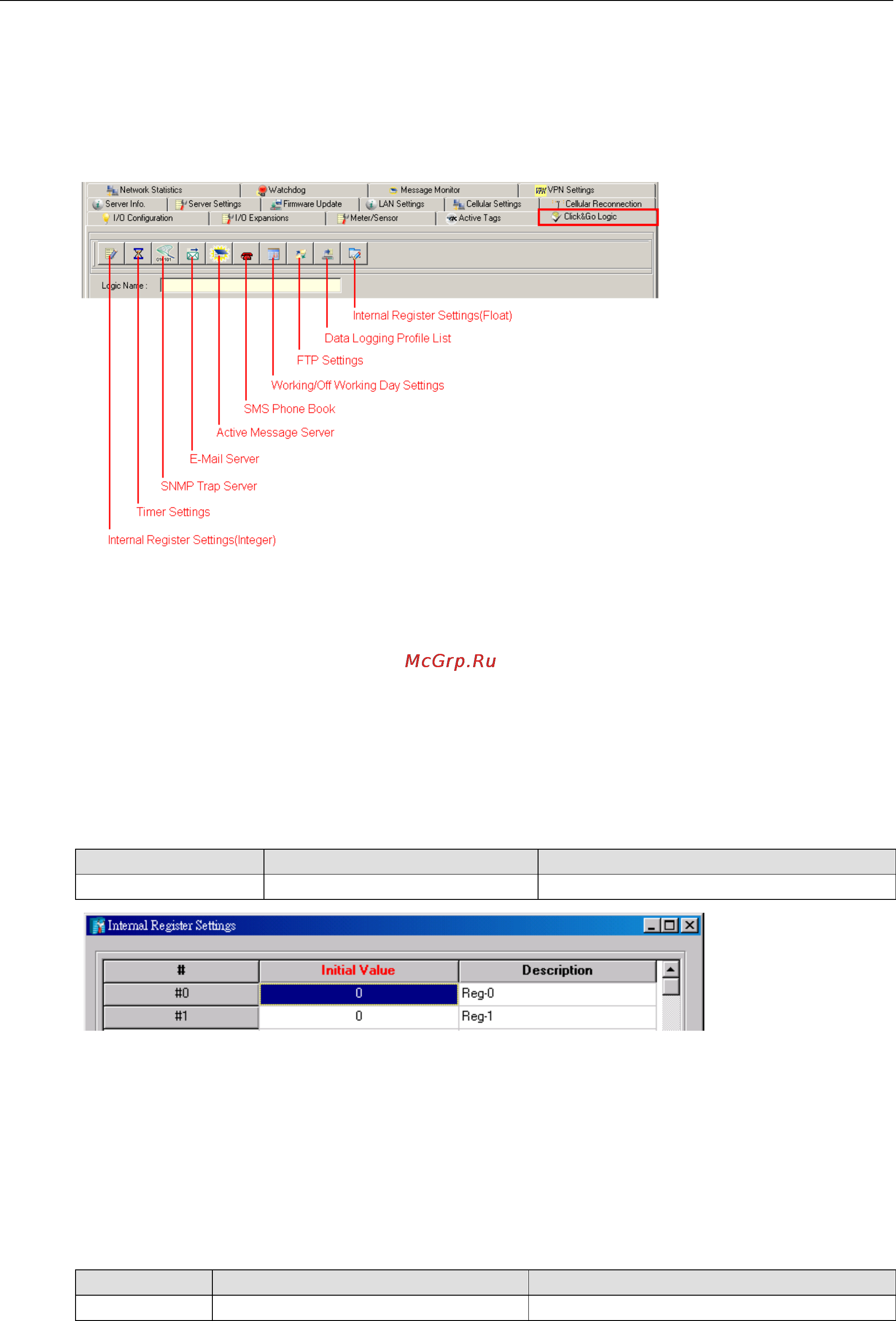 Moxa ioLogik W5312-T [81/194] Defining global variables