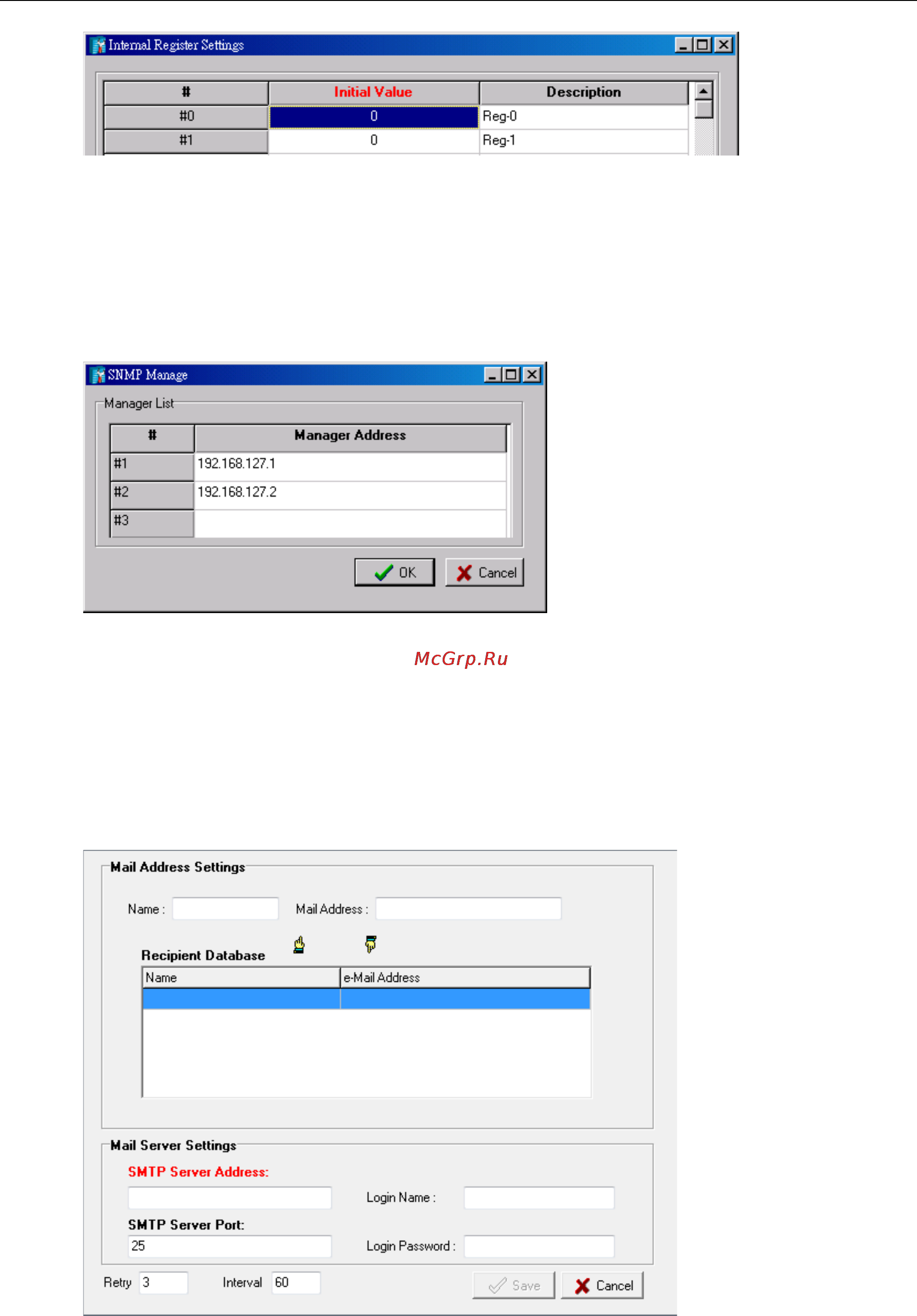Moxa ioLogik W5312 [82/194] E mail server