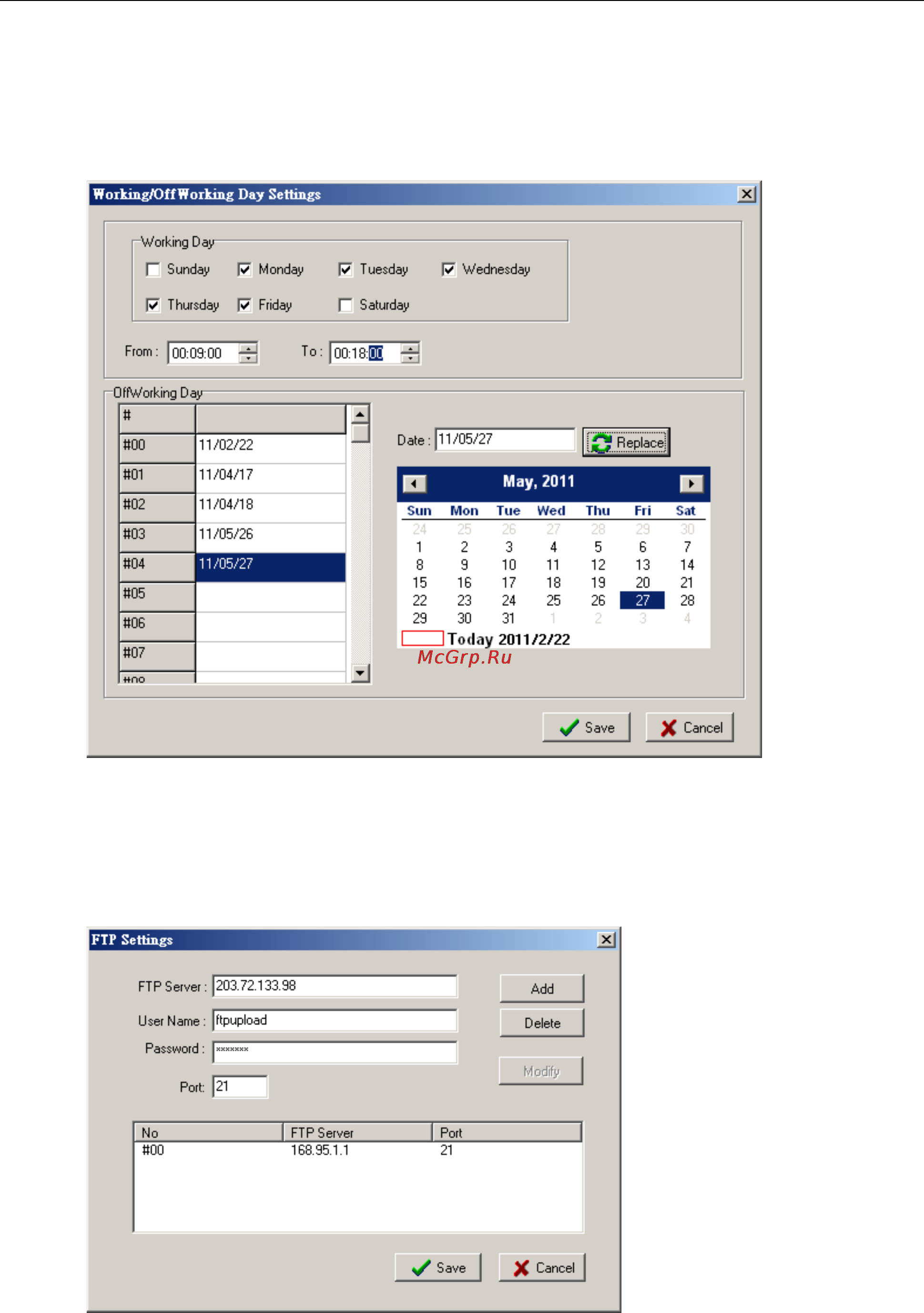 Moxa ioLogik W5312-T [85/194] Ftp settings