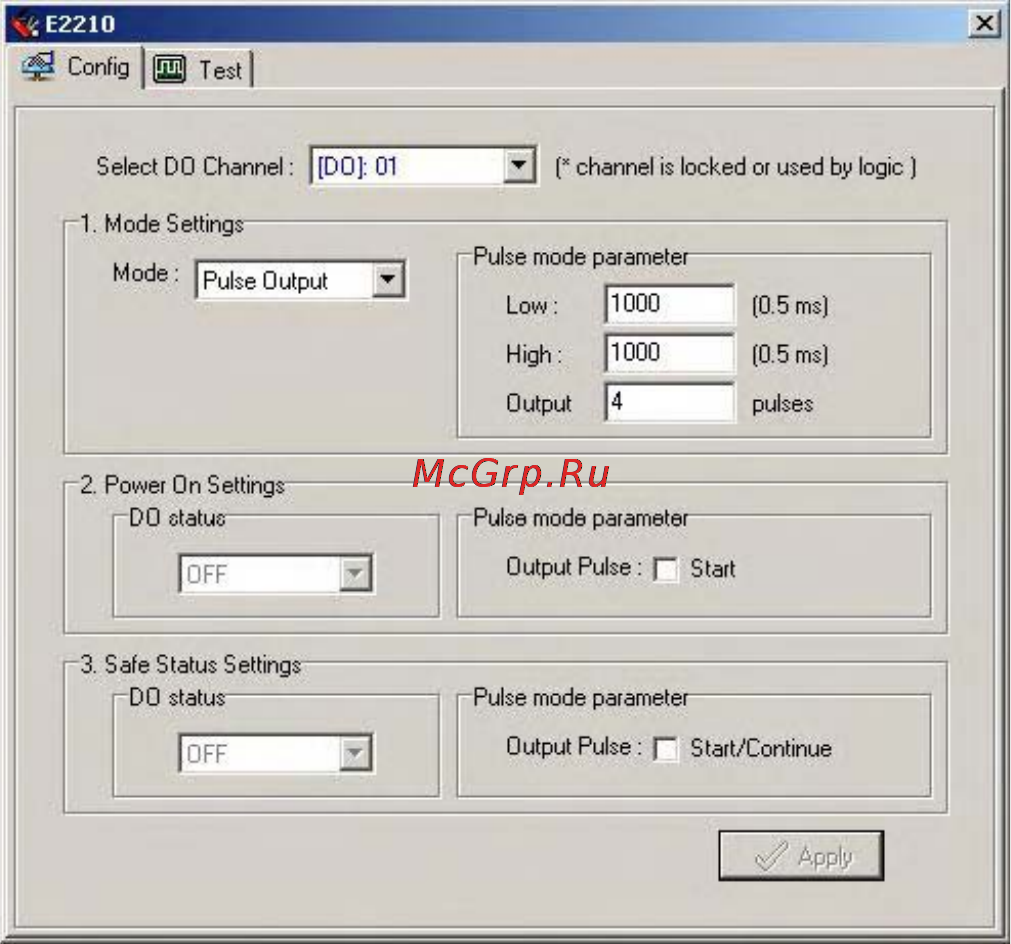 Moxa ioLogik E2210 [19/20] Функция power on settings