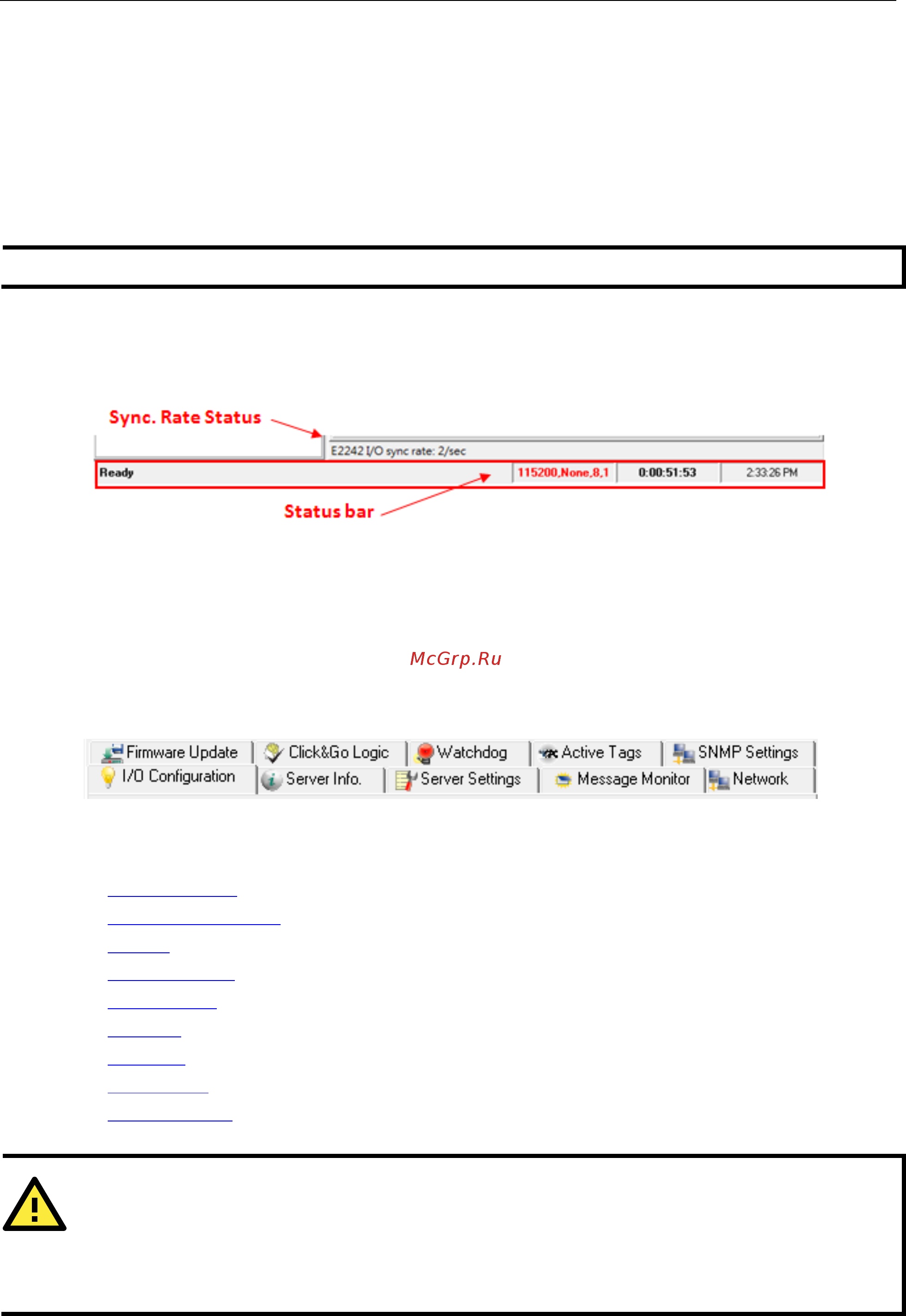 Moxa ioLogik E2212 [45/263] Sync rate status