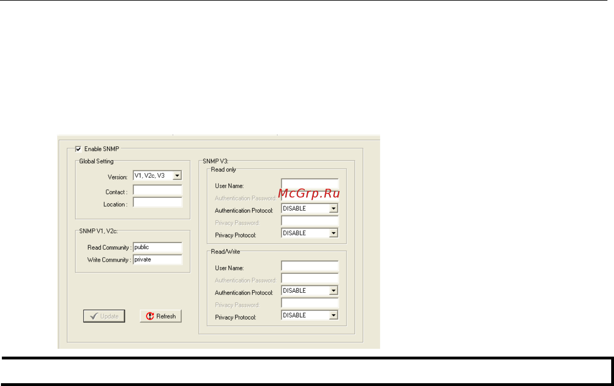 Moxa ioLogik E2210 [67/263] Snmp settings tab