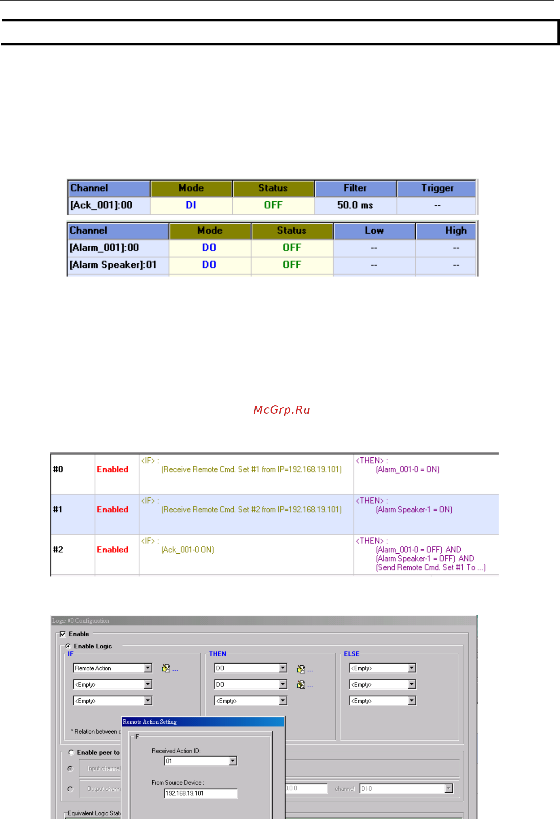 Moxa ioLogik E2260 [87/90] Click go programming example_central