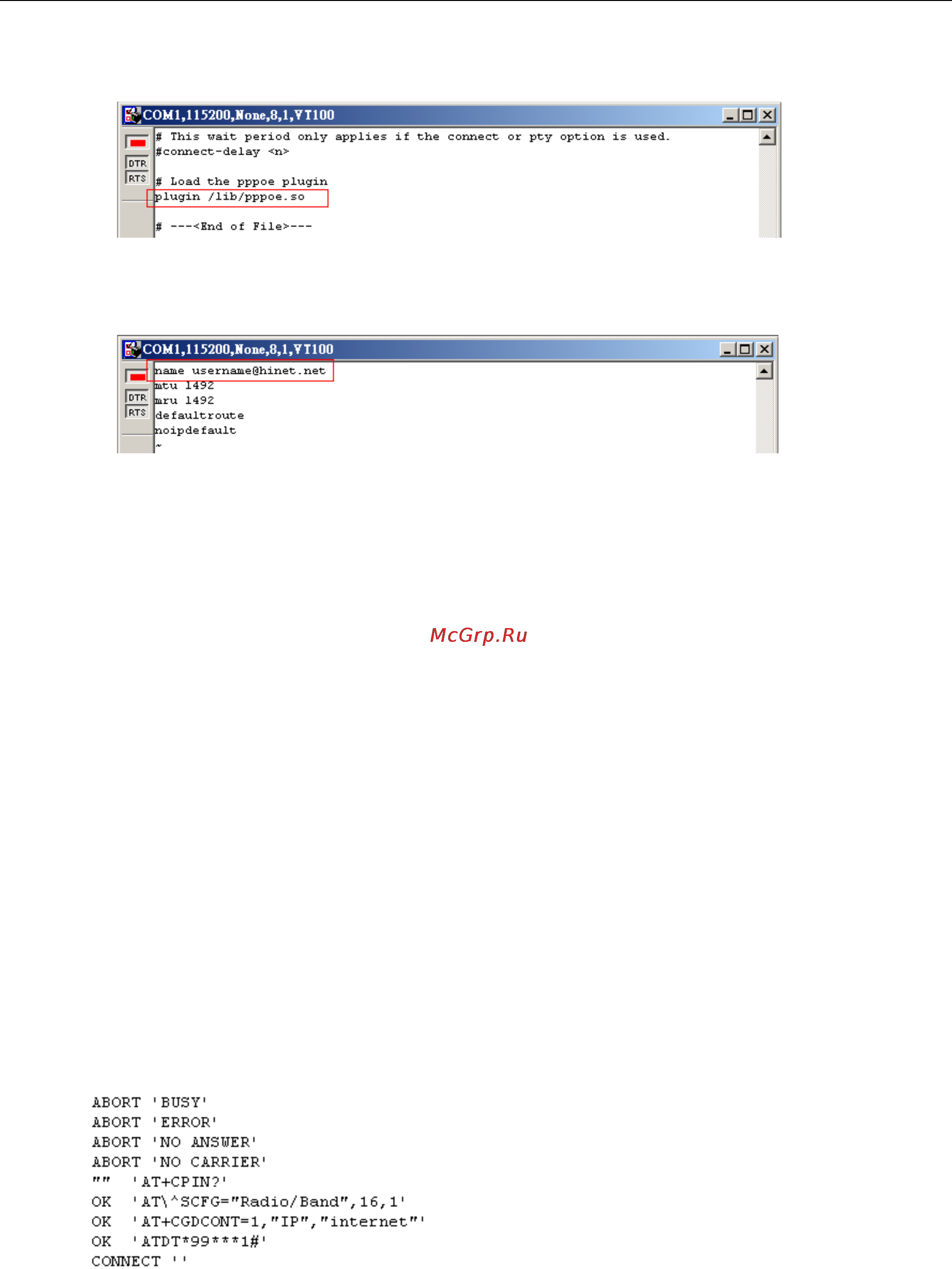 Moxa ioPAC 8020-9-RJ45-C-T [49/69] Ppp over cellular