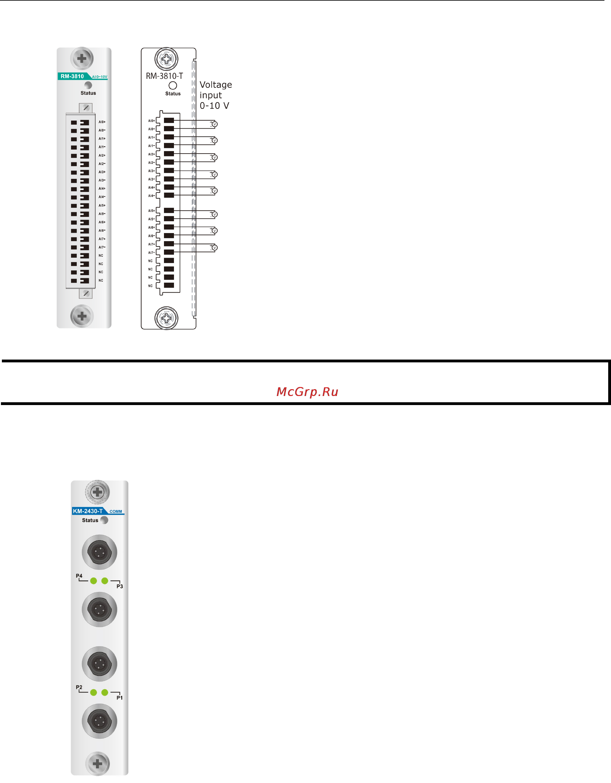 Moxa ioPAC 8020-9-M12-C-T [69/69] Channel 24 vdc digital input module
