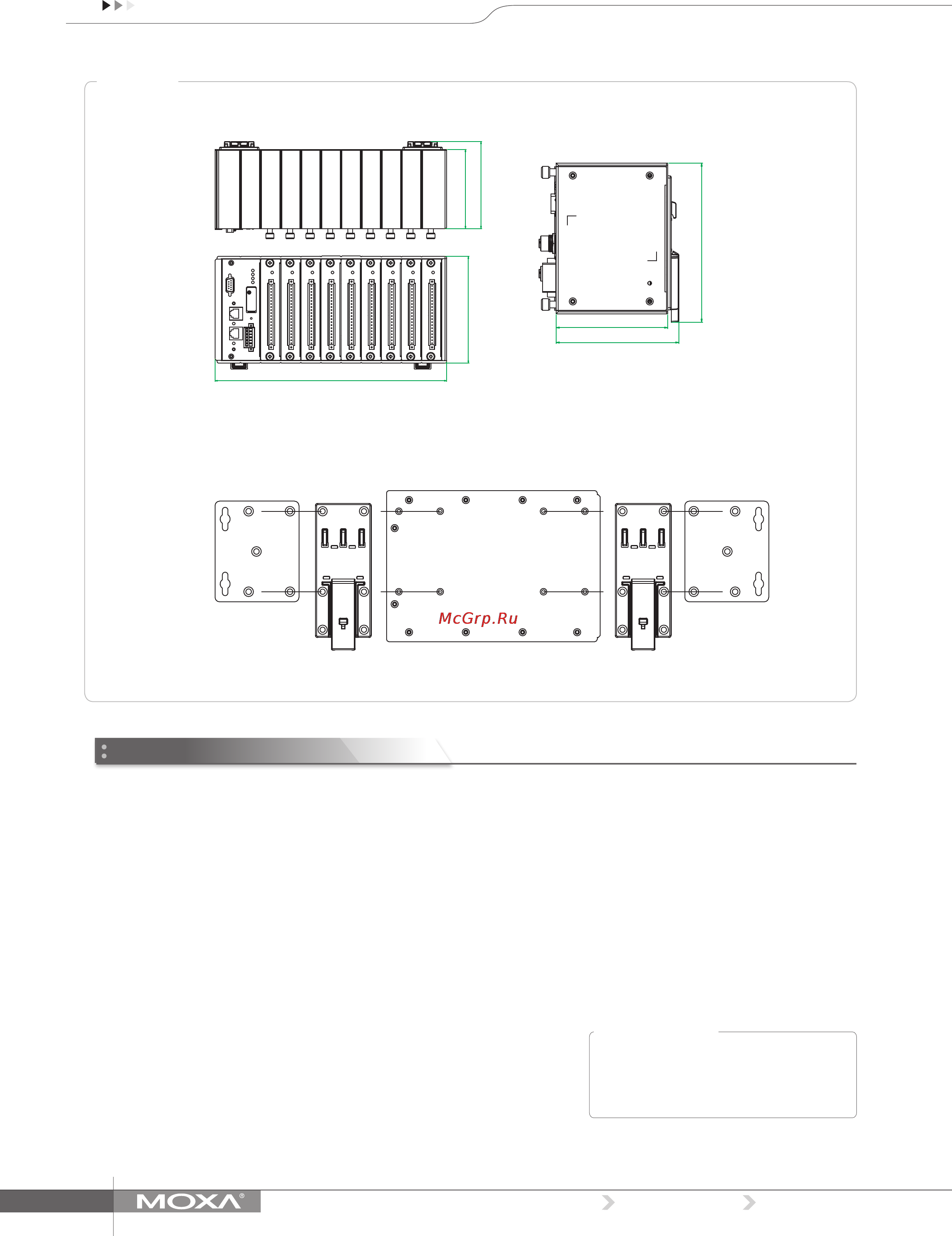 Moxa ioPAC 8500-9-RJ45-C-T [3/5] Ordering information