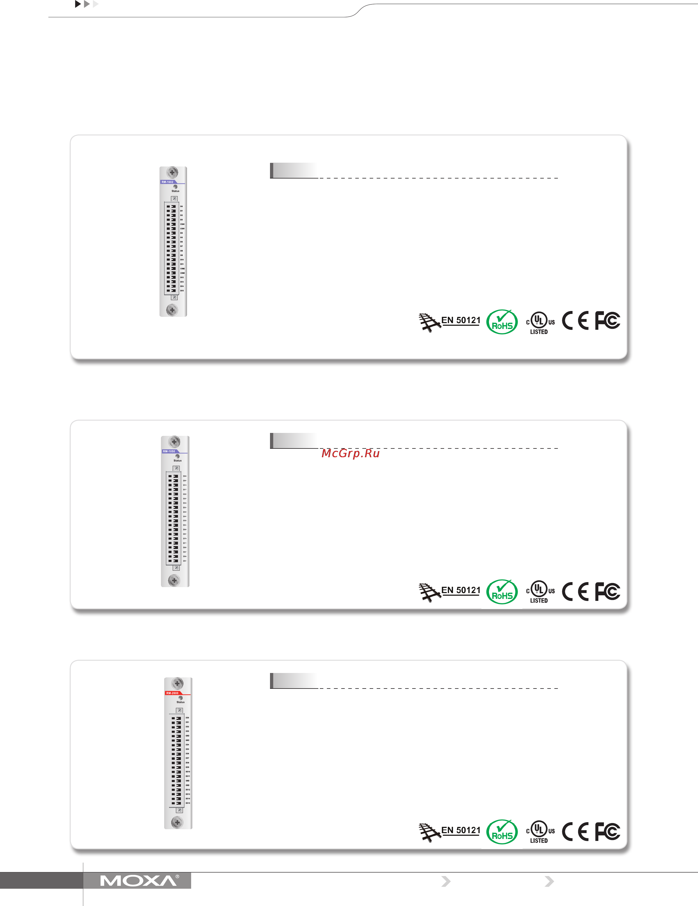 Moxa ioPAC 8500-9-M12-C-T [4/5] I o modules for iopac 8020 products