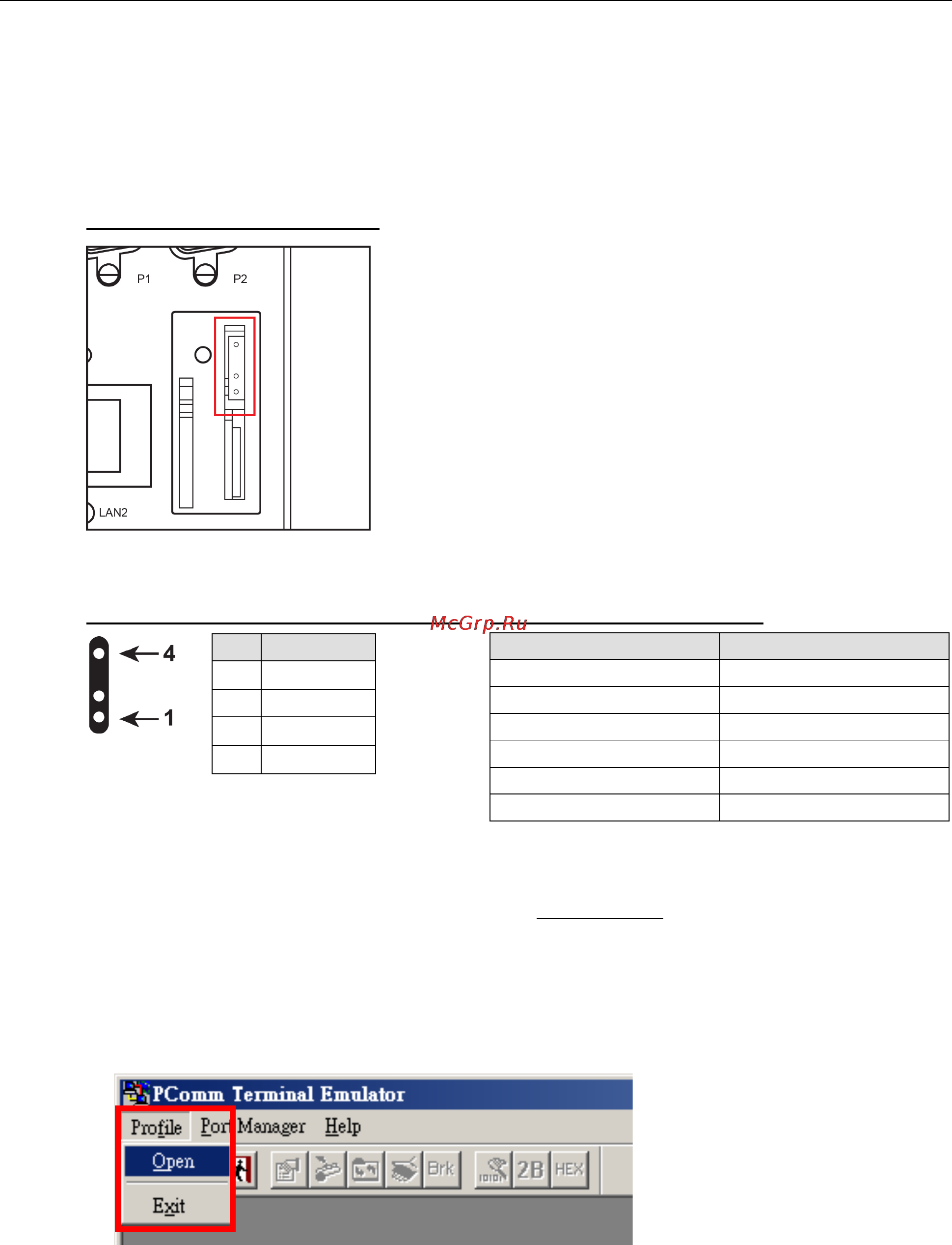 Moxa KM-2430-T [14/45] Serial console debug port