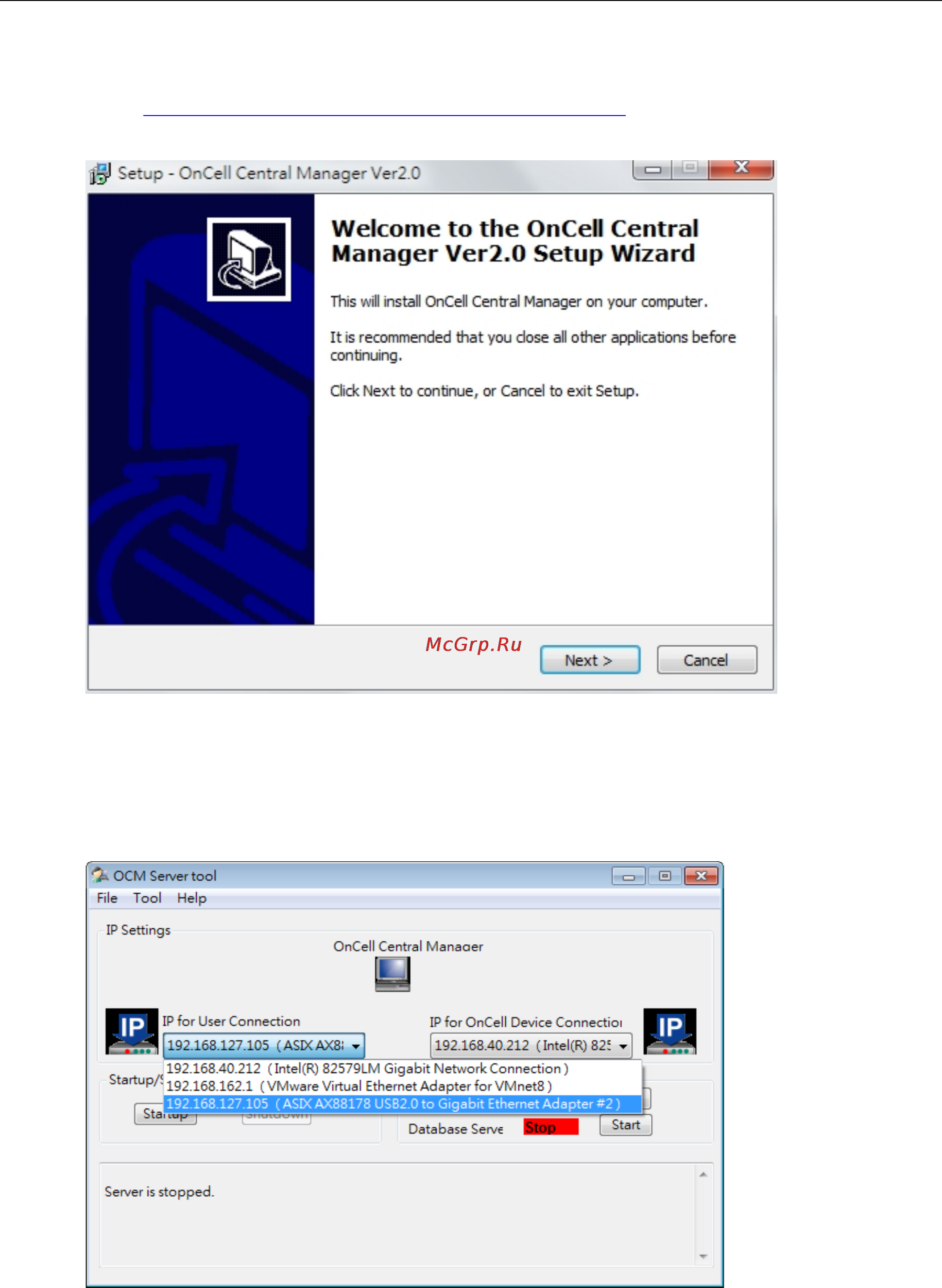 Moxa OnCell G3151 [12/34] Installing oncell central manager