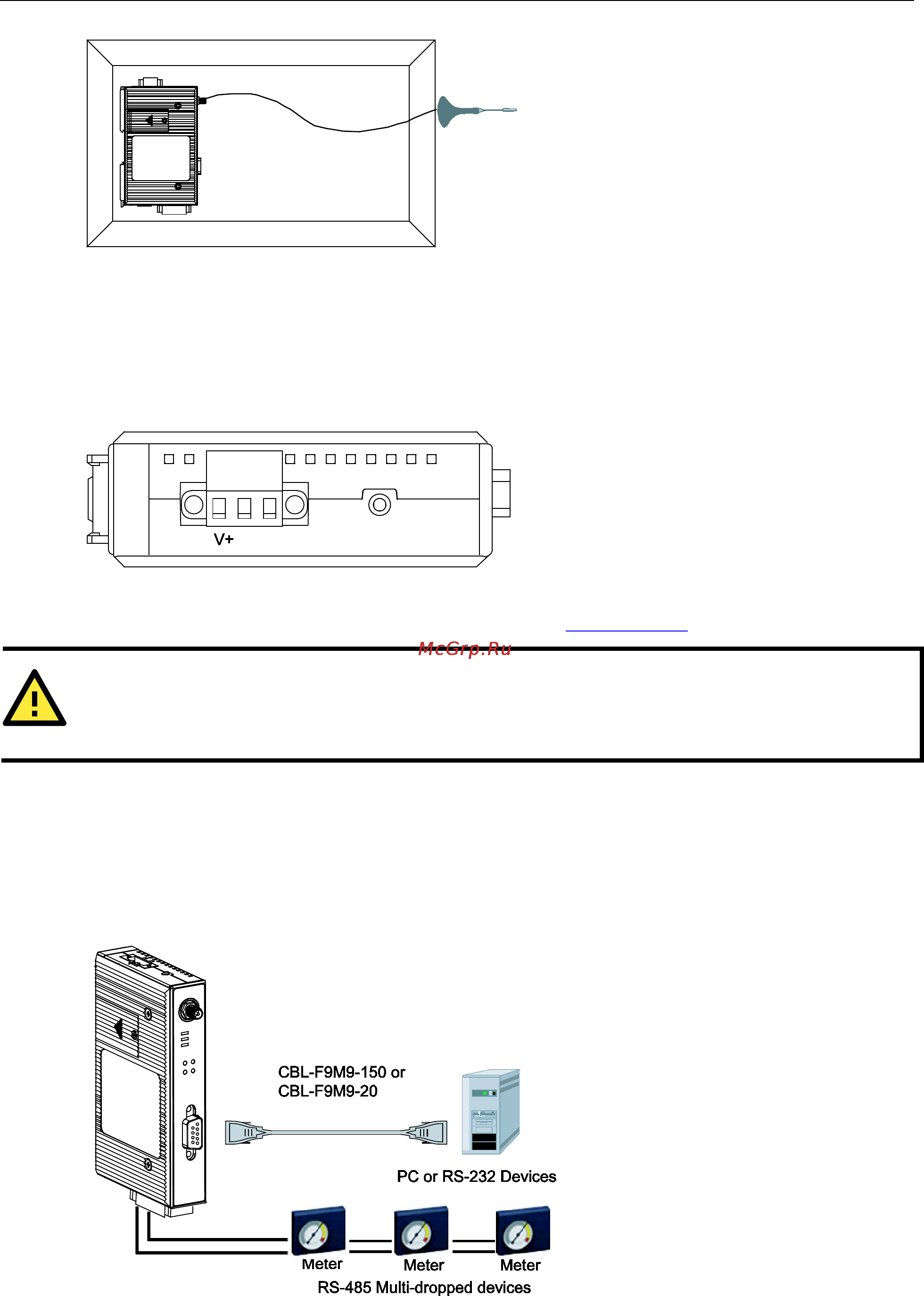 Moxa OnCell G2111-T [14/48] Connecting a serial device