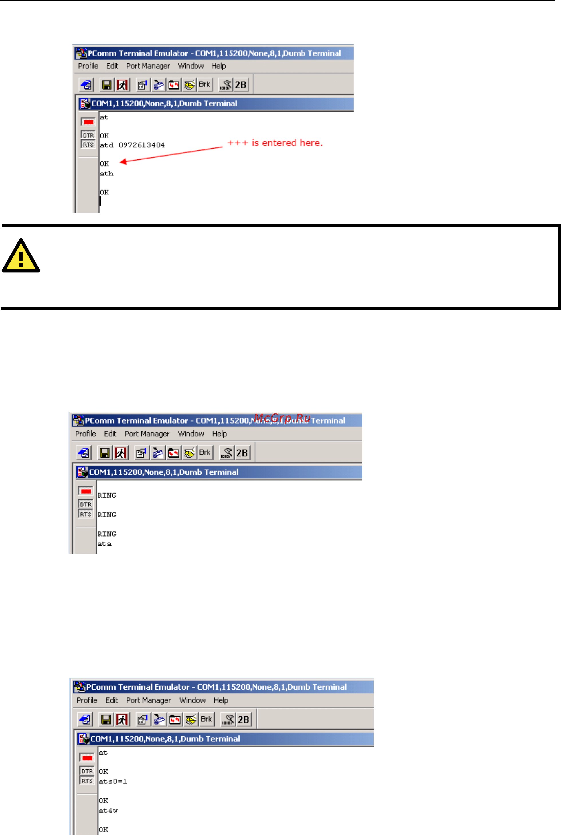 Moxa OnCell G2111 [27/48] Answering a csd connection