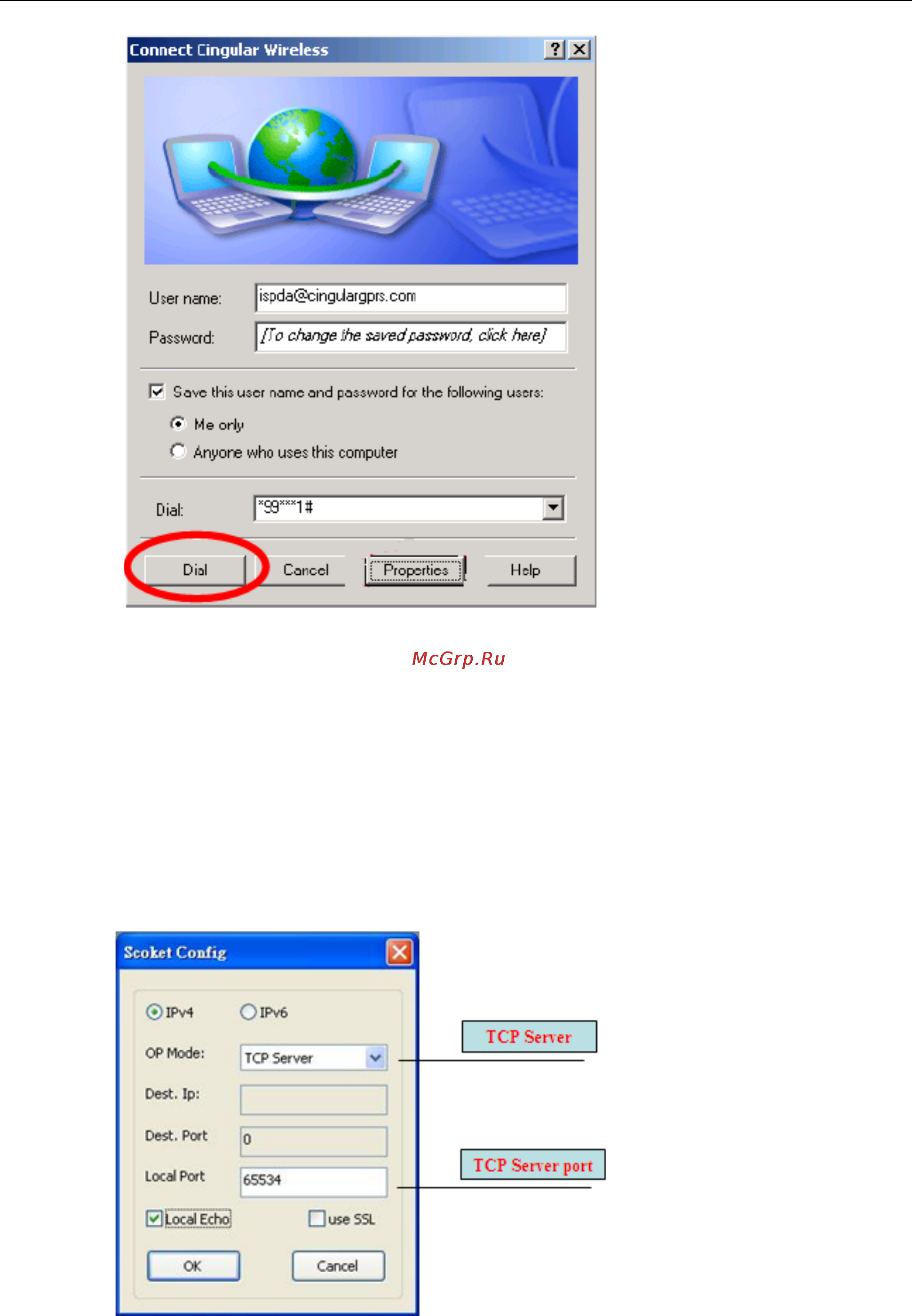 Moxa OnCell G2111-T [45/48] Internet service connection