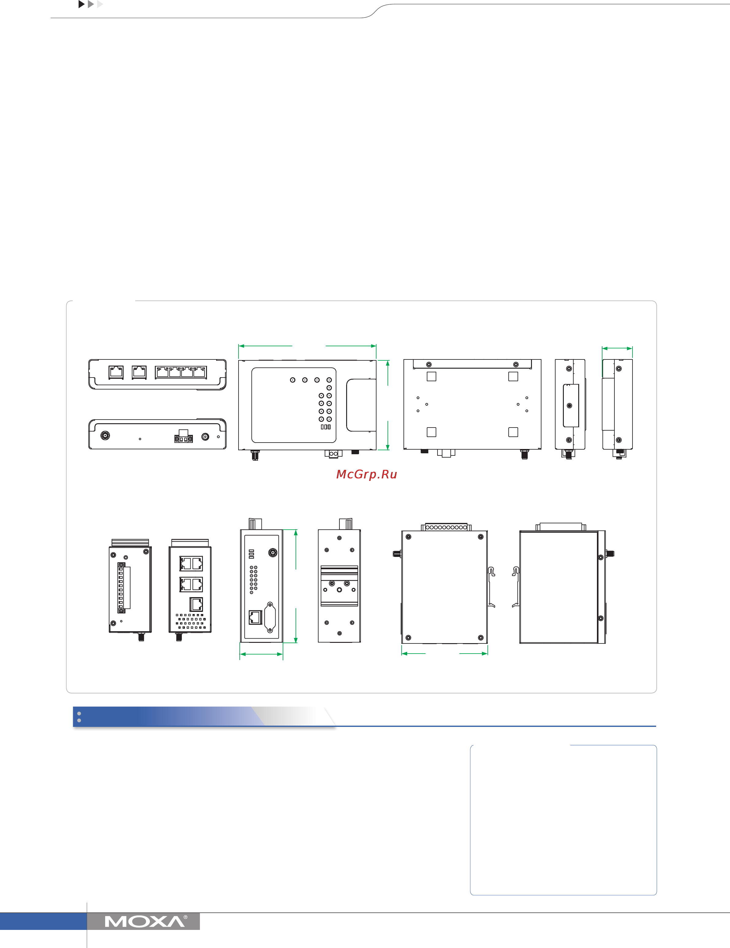 Moxa OnCell 5104-HSPA-T [2/2] Ordering information