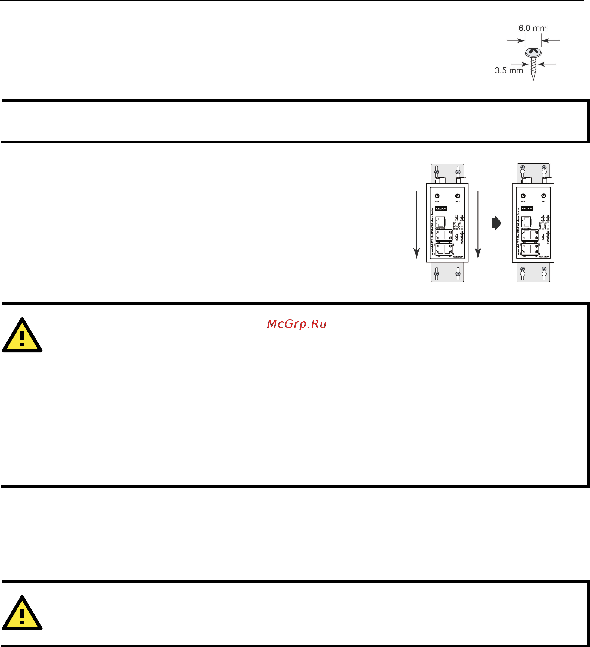 Moxa WDR-3124A-EU [15/94] Grounding the wdr 3124a