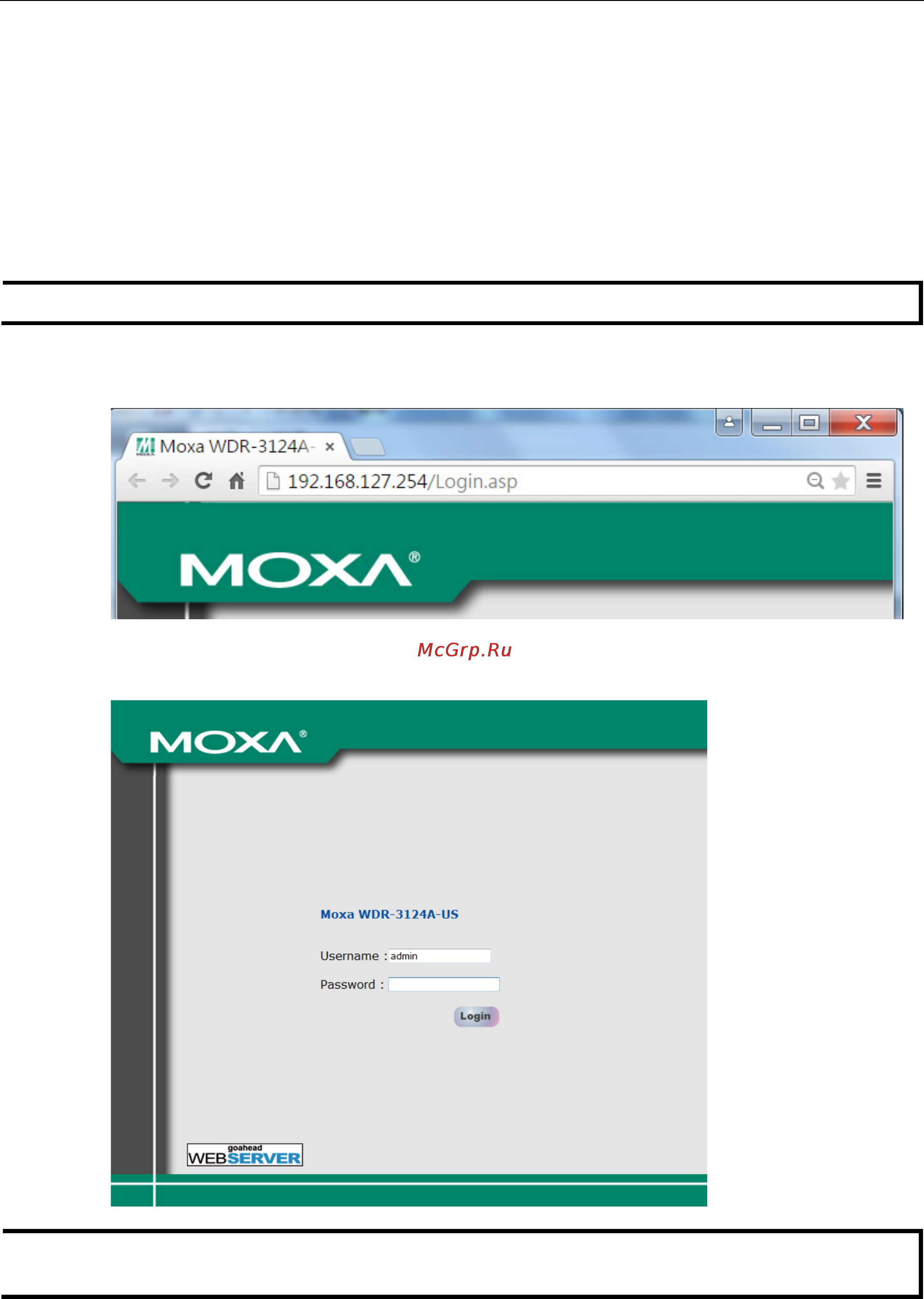 Moxa WDR-3124A-EU [25/94] Accessing the web console