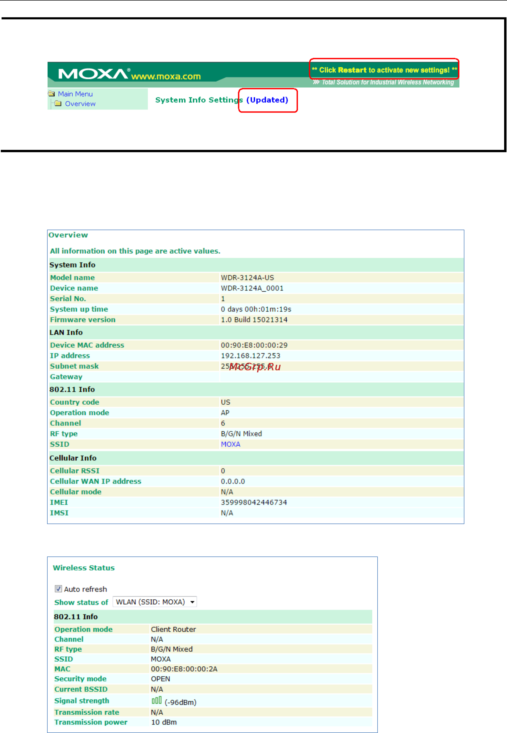 Moxa WDR-3124A-EU [26/94] Overview