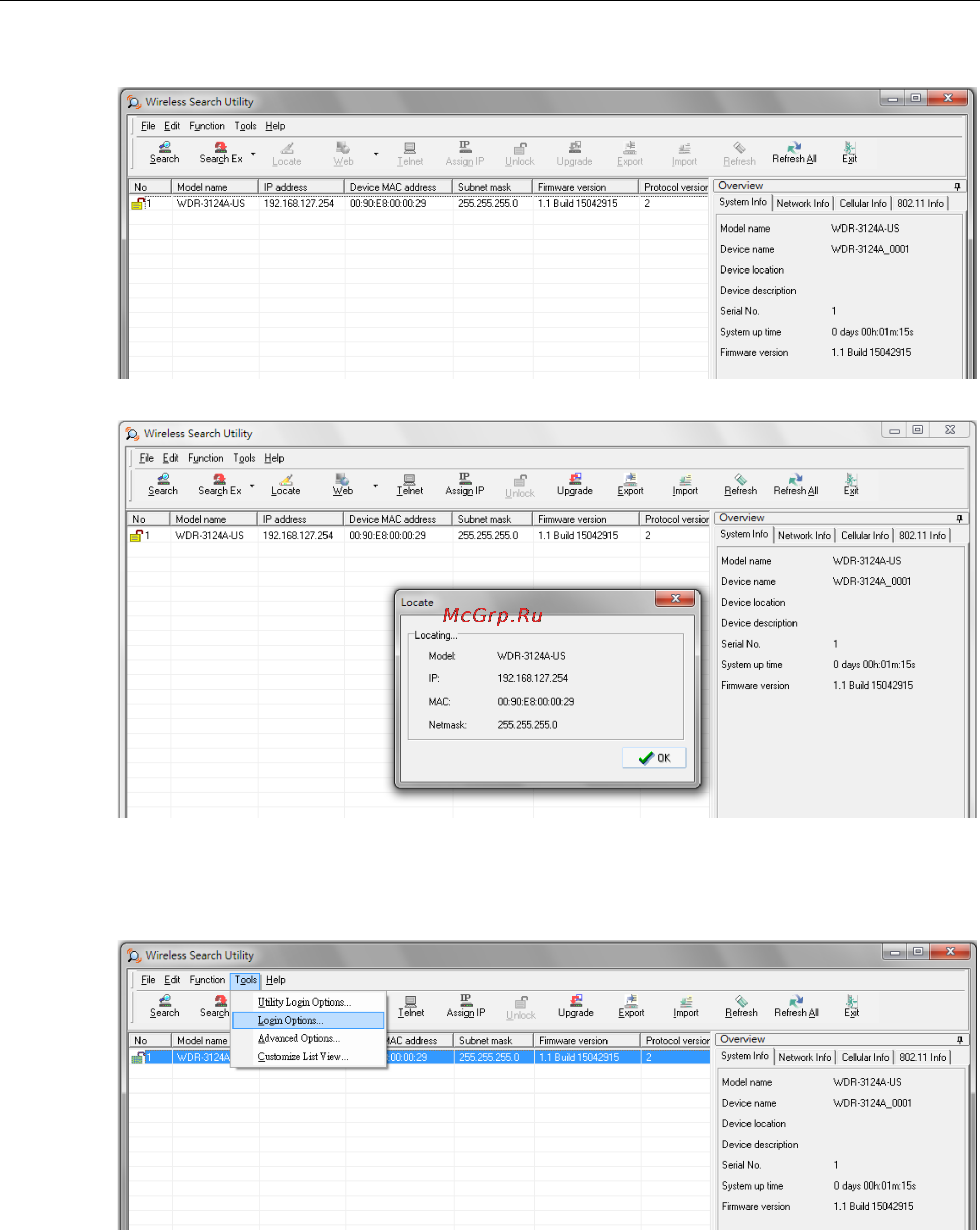 Moxa WDR-3124A-EU [84/94] Wdr 3124a software installation and configuration