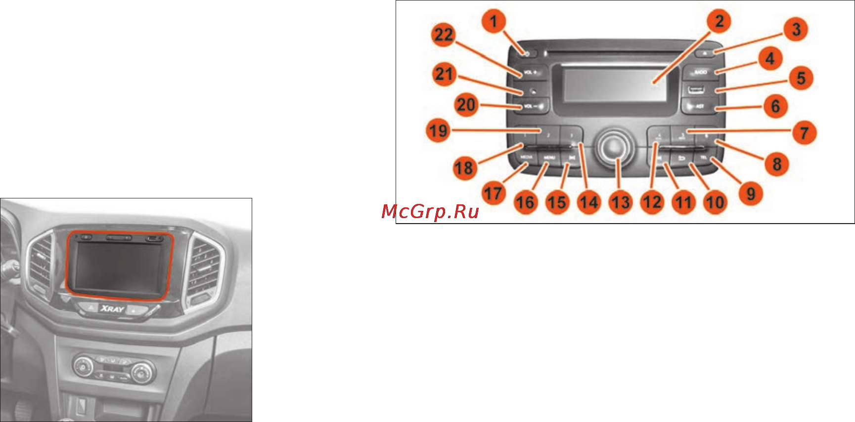 Lada XRAY(2016) [109/172] Освещение салона и комфорт автомобиля