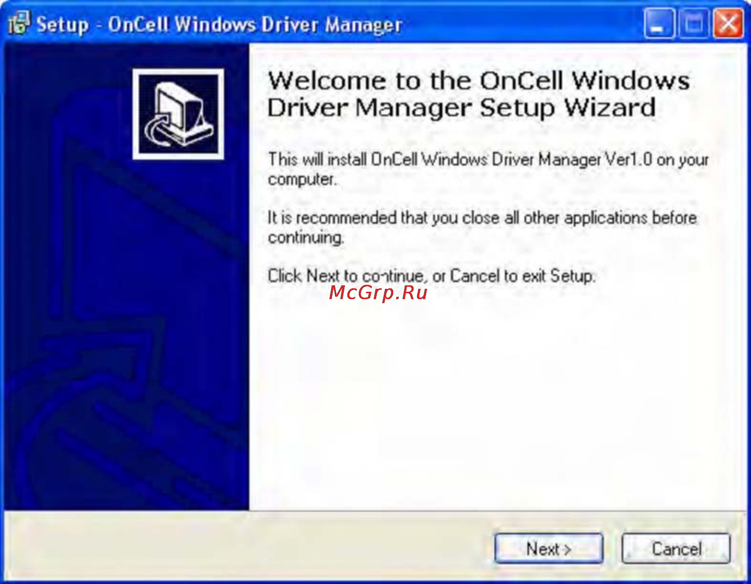 Moxa OnCell G3151 [143/184] Oncell windows driver manager