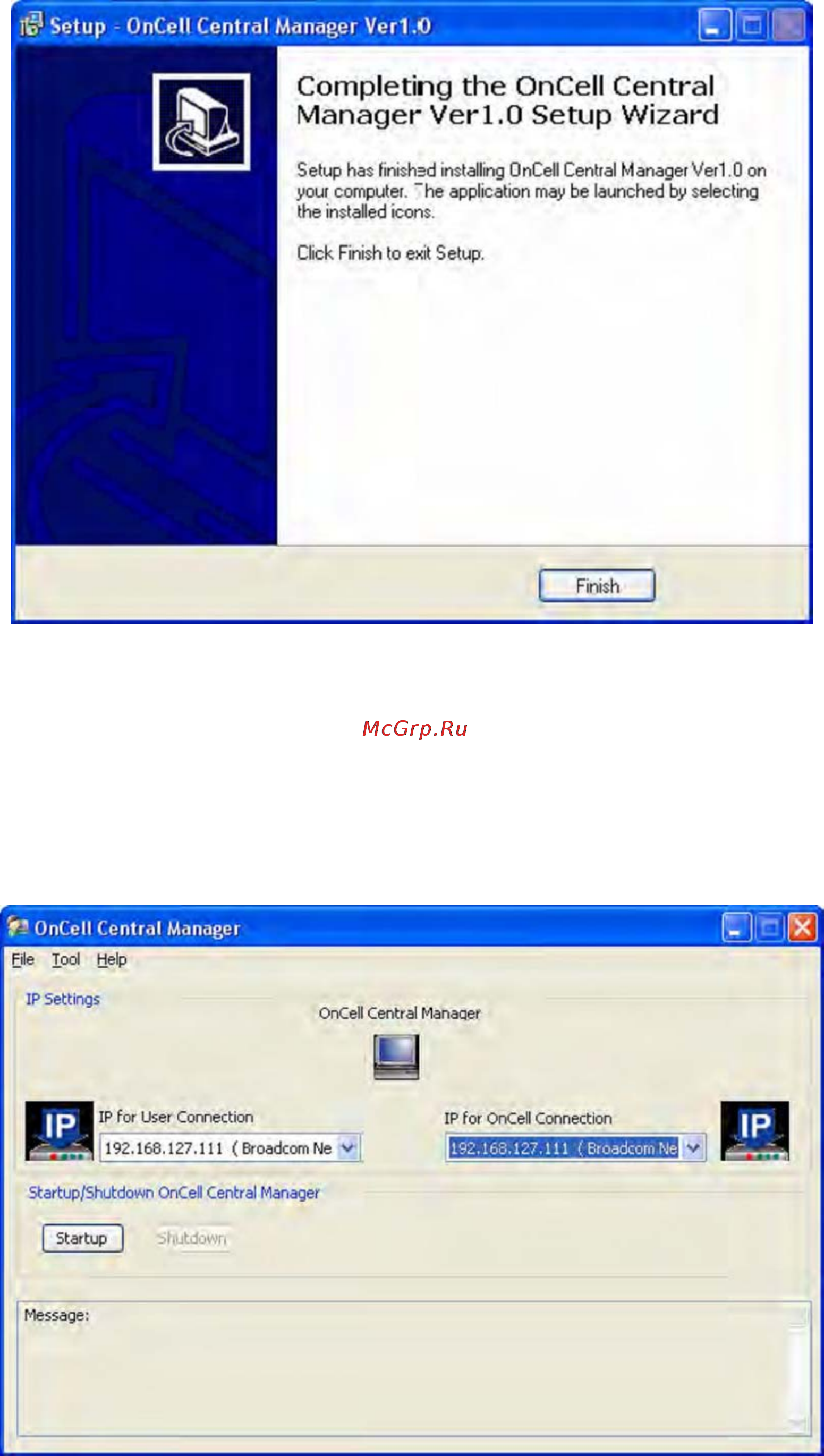 Moxa OnCell G3151 [90/184] Работа с oncell central manager