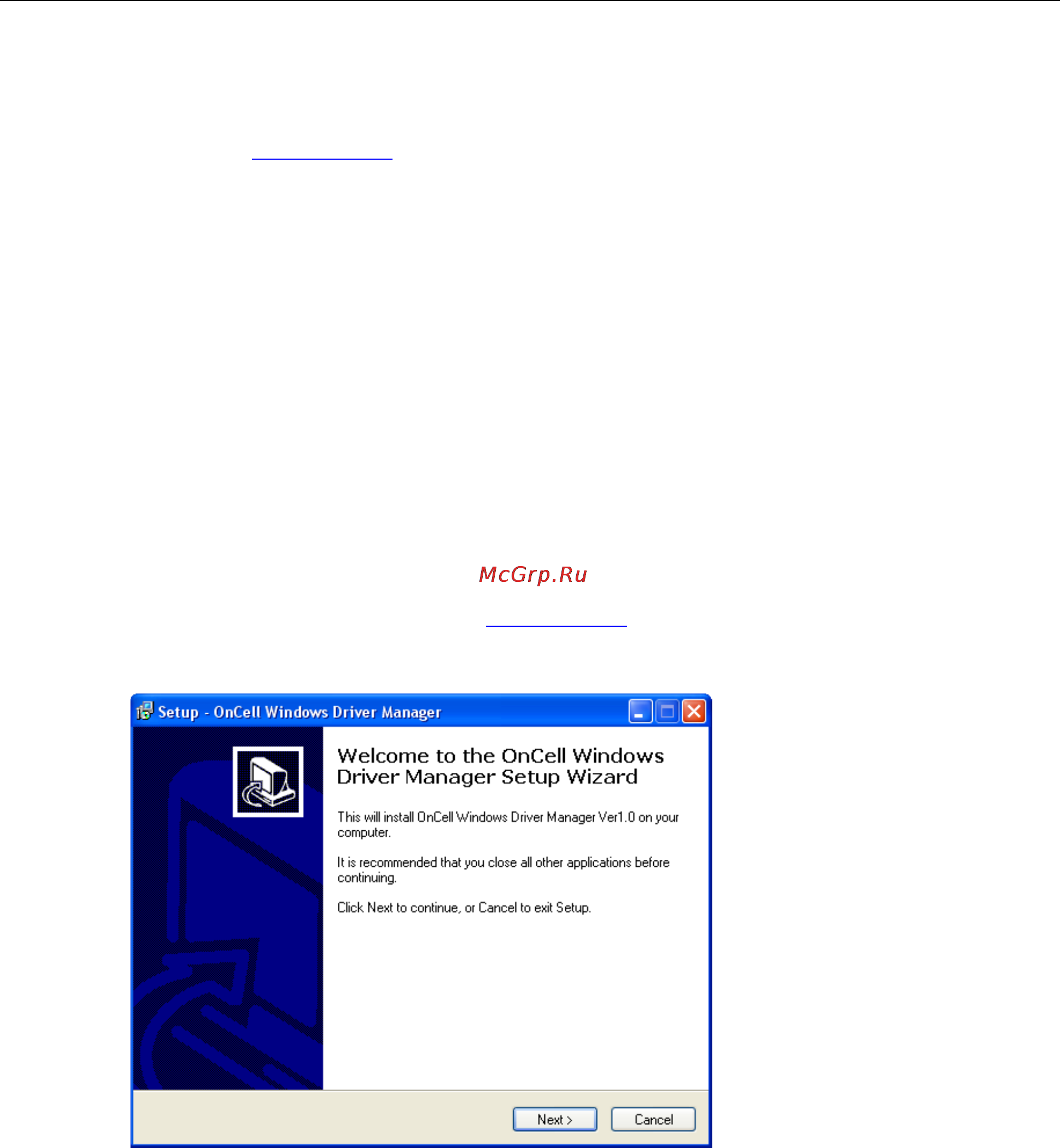 Moxa OnCell G3110-HSPA [134/172] Installing windows driver manager