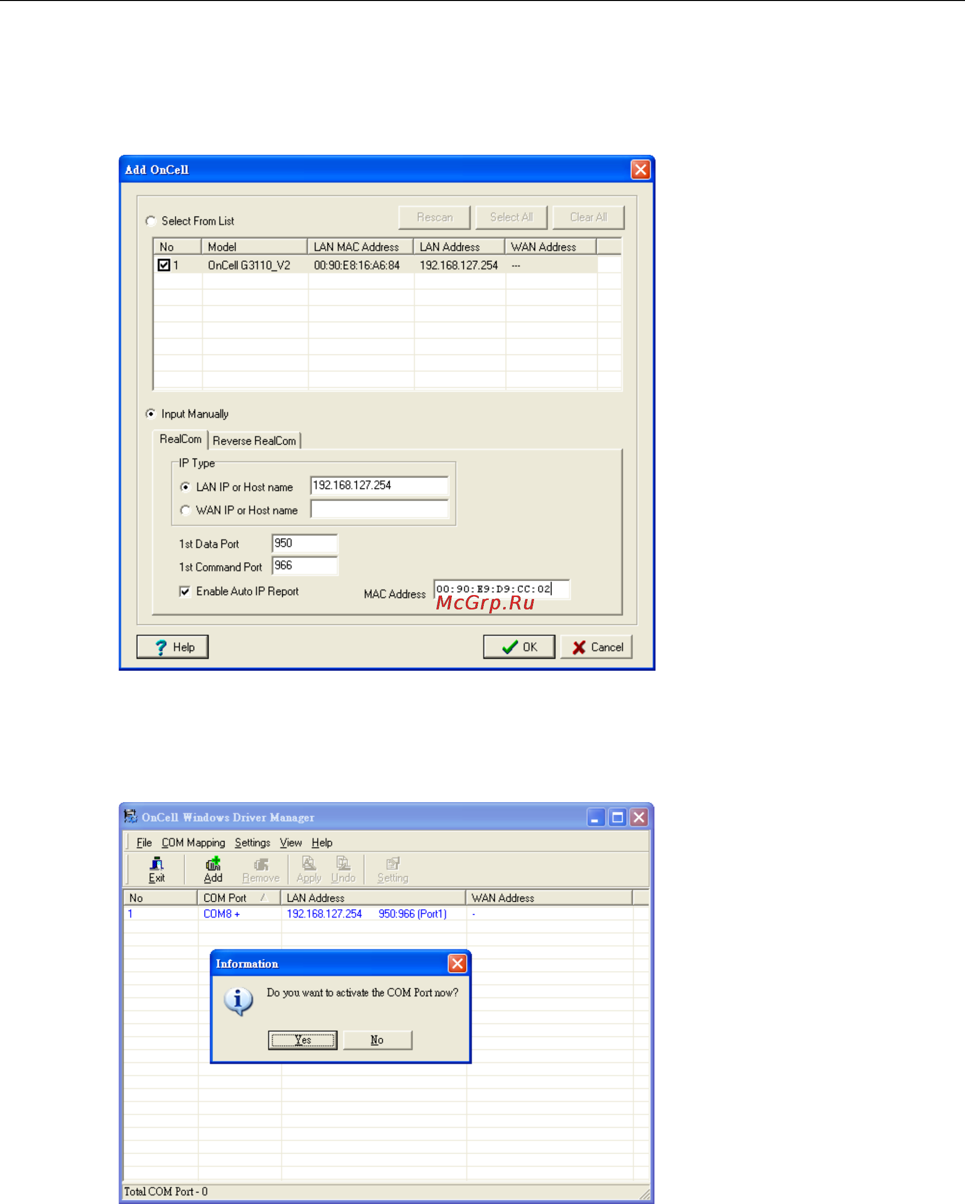 Moxa OnCell G3110-HSPA-T [139/172] Oncell g3100 series software installation configuration