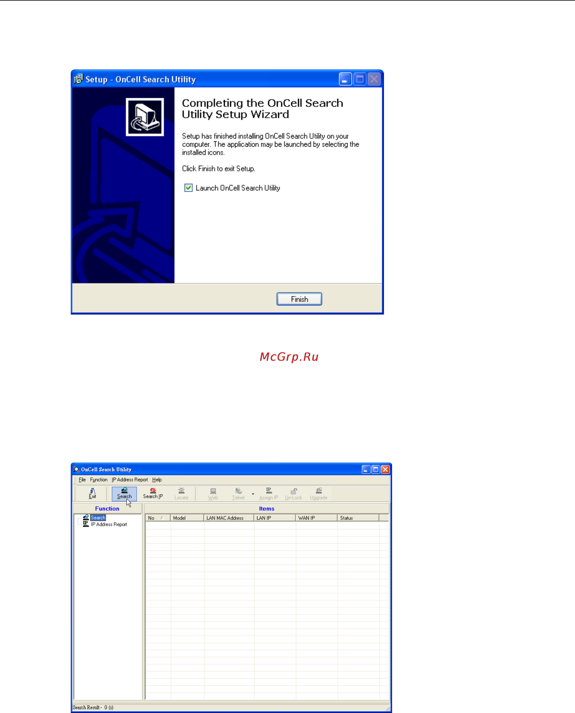 Moxa OnCell G3150-HSPA [147/172] Configuring oncell search utility
