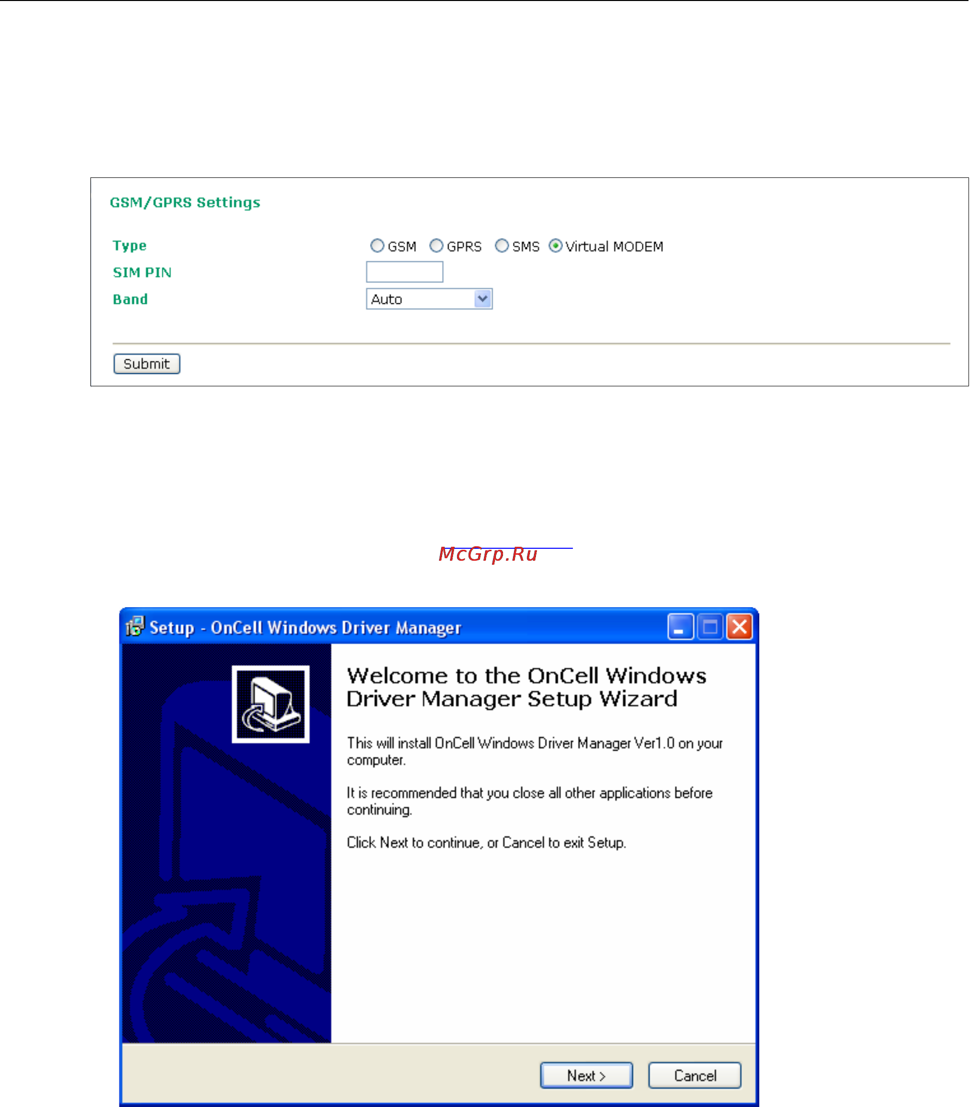Moxa OnCell G3150-HSPA-T [85/172] Oncell g3100 web settings