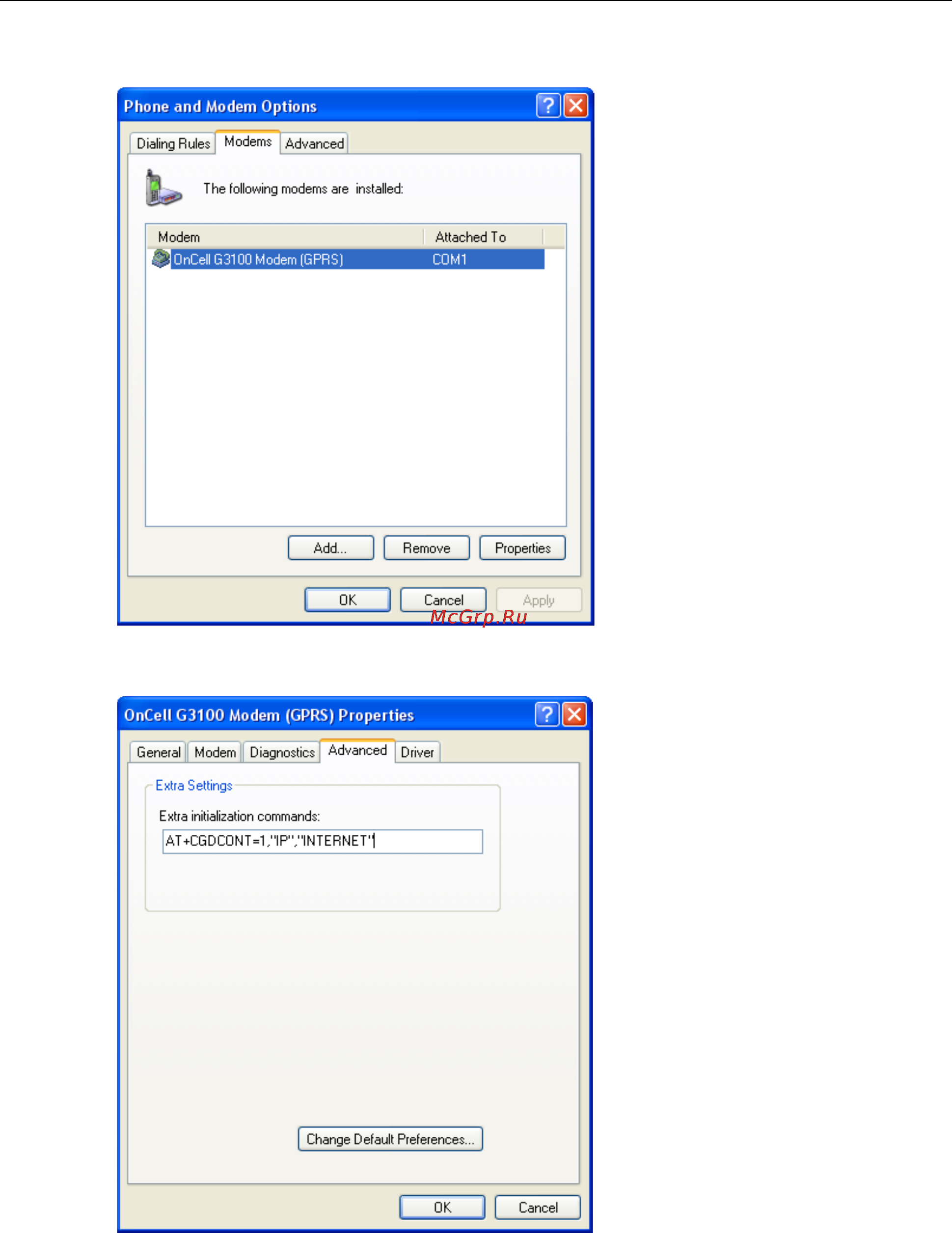 Moxa OnCell G3150-HSPA-T [96/172] Oncell g3100 series configuring virtual modem mode