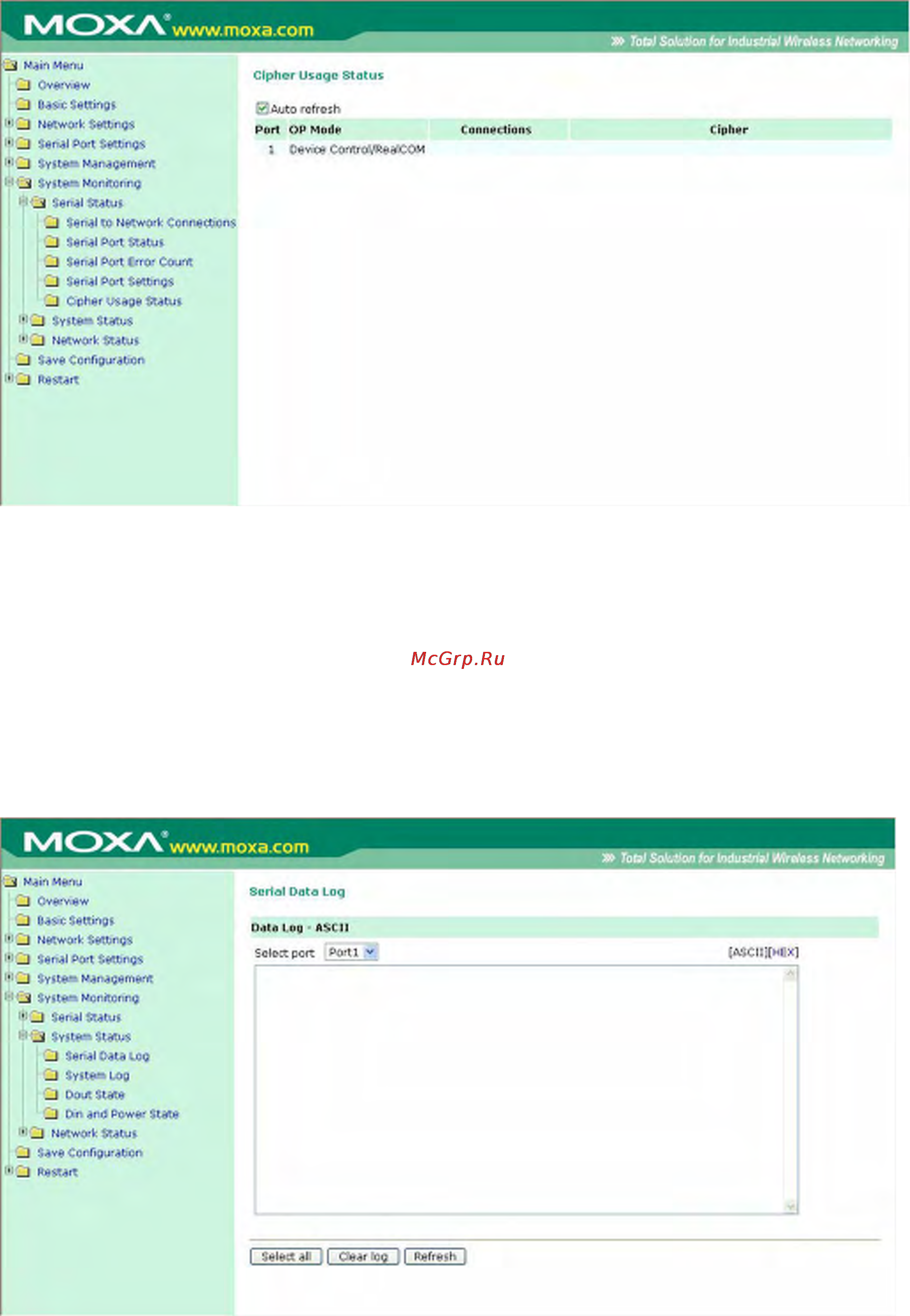 Moxa OnCell G3110 [165/212] Состояние системы system status