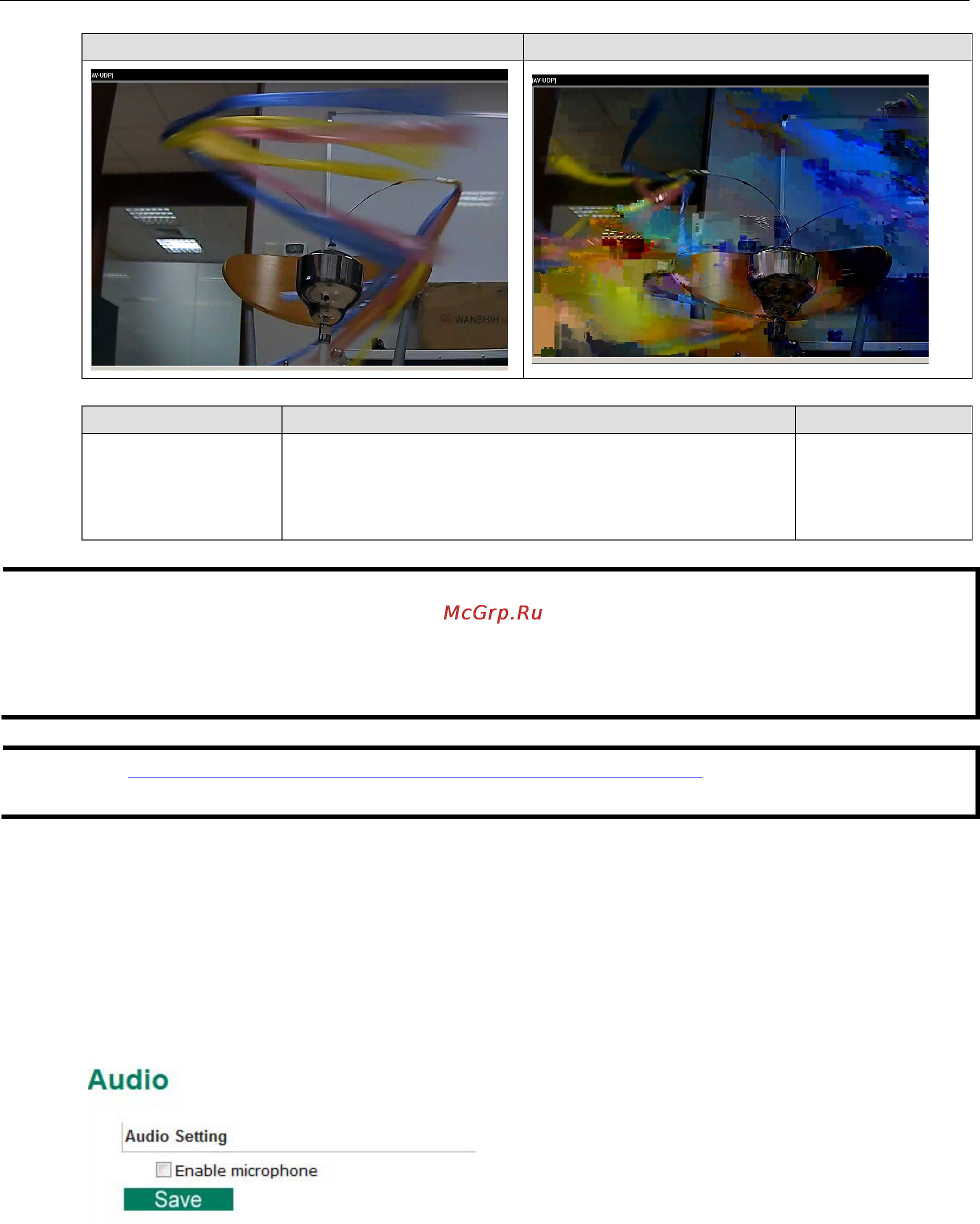 Moxa VPort 26A-1MP-T [61/82] Audio source