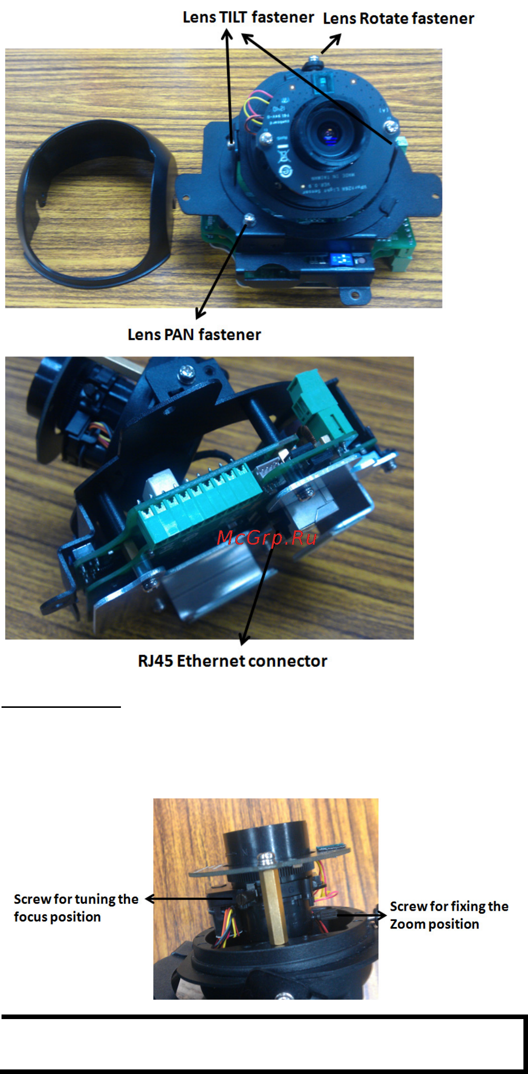 Moxa VPort P26A-1MP-T [6/23] Vari focal lens