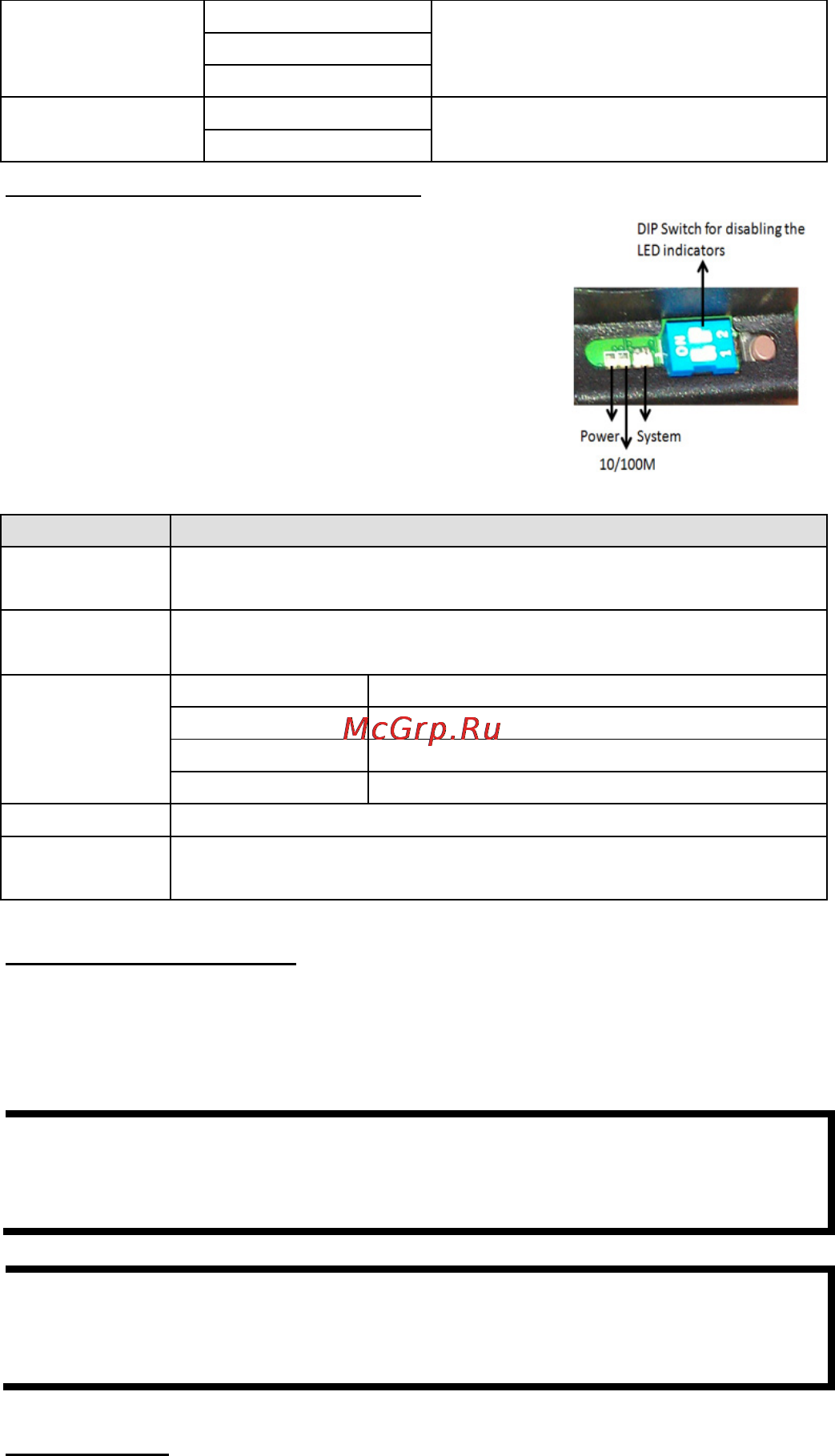 Moxa VPort 26A-1MP [8/23] Led indicators and dip switches