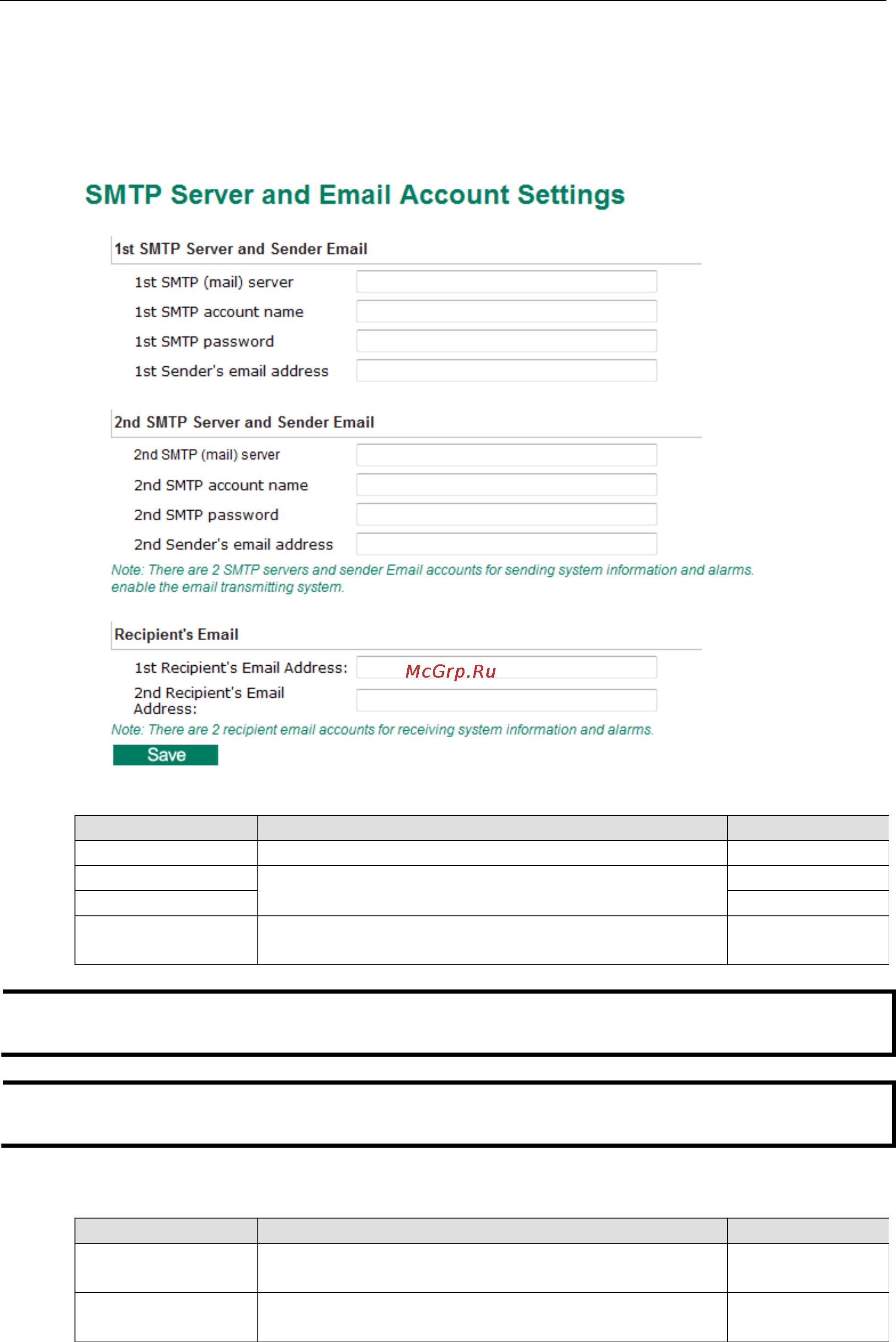 Moxa VPort 36-1MP-IVA-T [35/78] Smtp server and email account settings