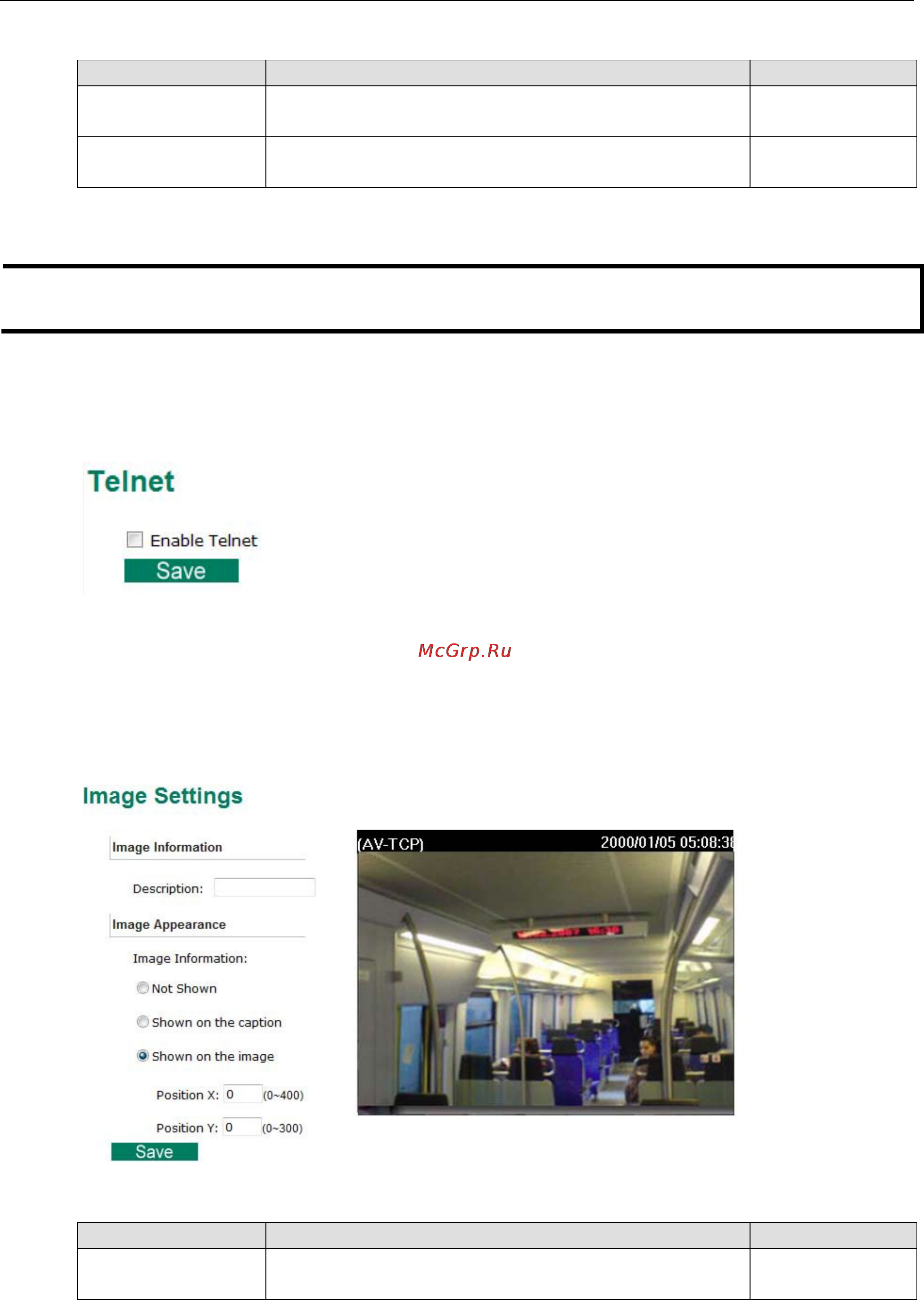 Moxa VPort P06-1MP-M12-CAM42-T [44/65] Telnet