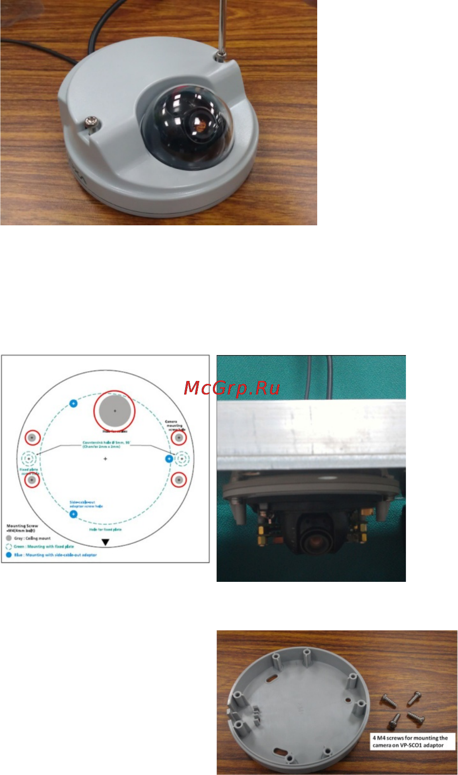 Moxa VPort P06-1MP-M12-CAM42 [6/15] Hardware installation
