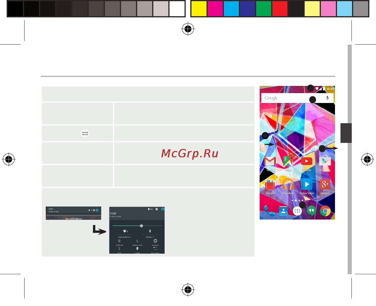 Archos Diamond S [73/197] Schermata iniziale
