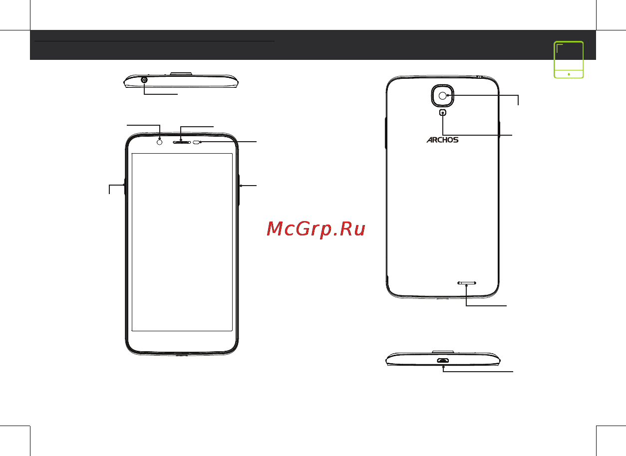 Archos 55 Helium [33/63] Beschrijving van het apparaat