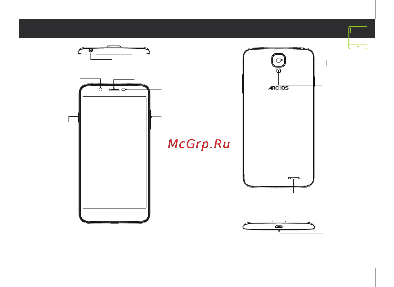 Archos 55 Helium [45/63] Описание устройства