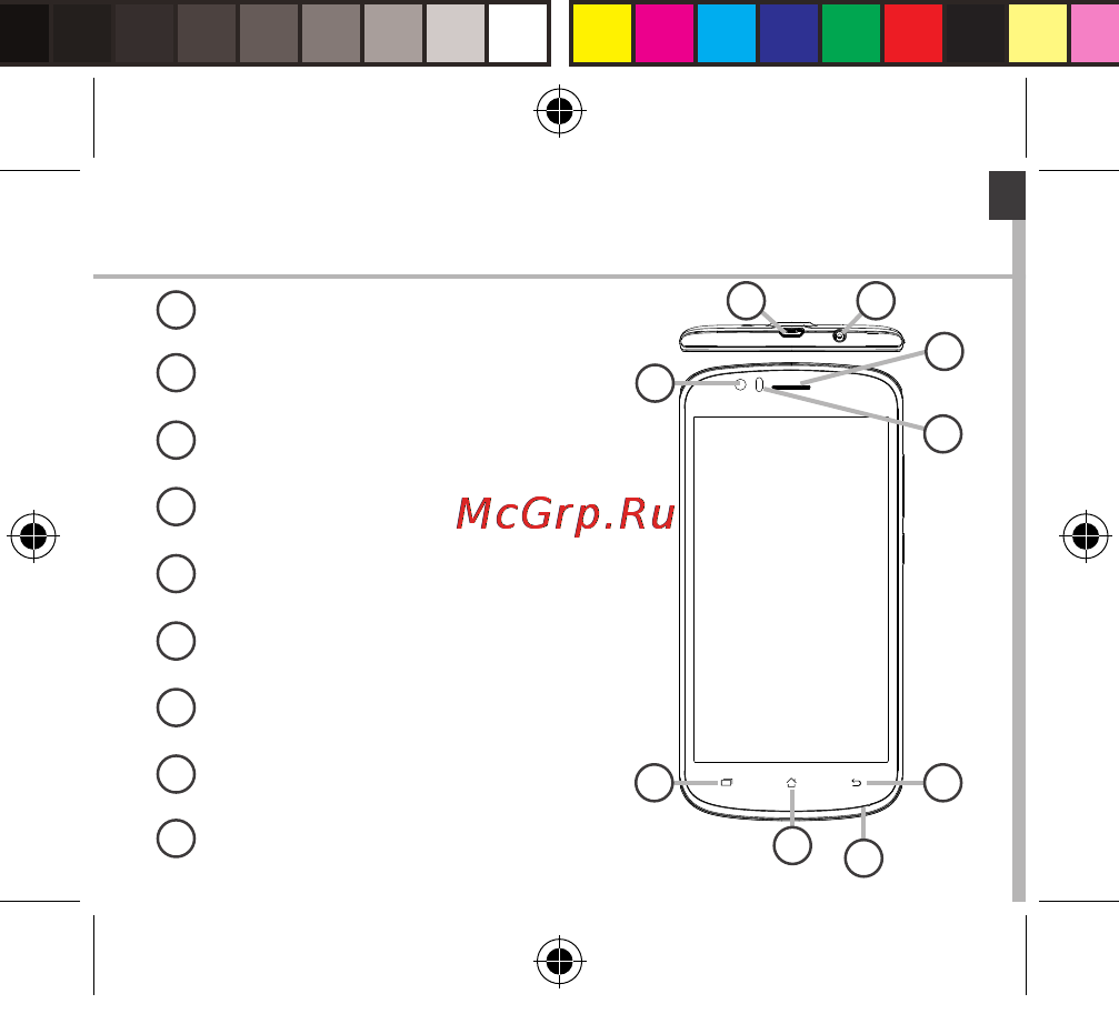 Archos 50e Helium [3/197] Description of the phone