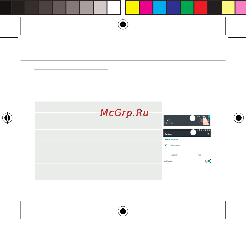 Archos 50e Helium [90/197] Mobiele data wifi verbinding