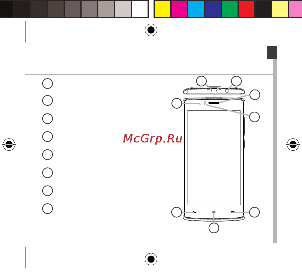 Archos 50d Helium [3/197] Description of the phone