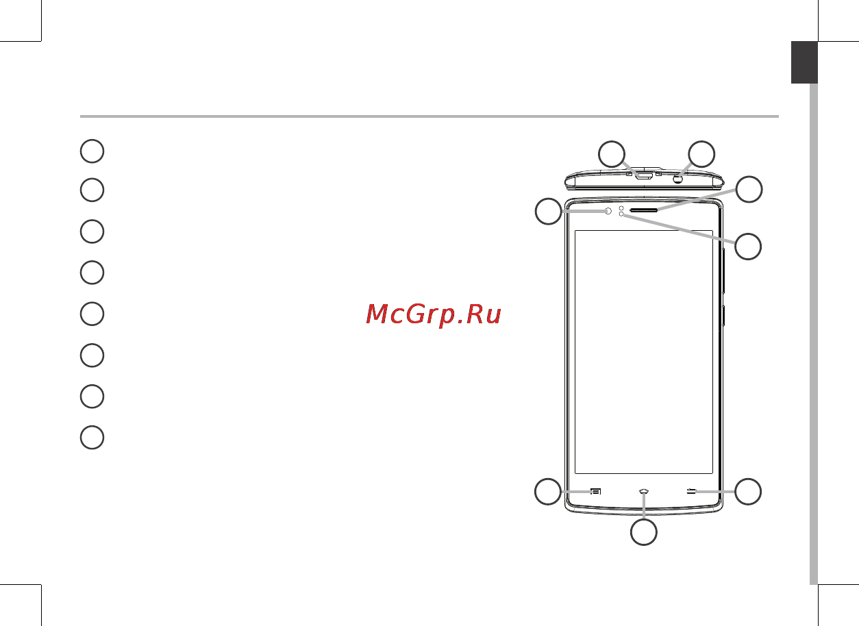 Archos 45c Helium [3/197] Description of the phone