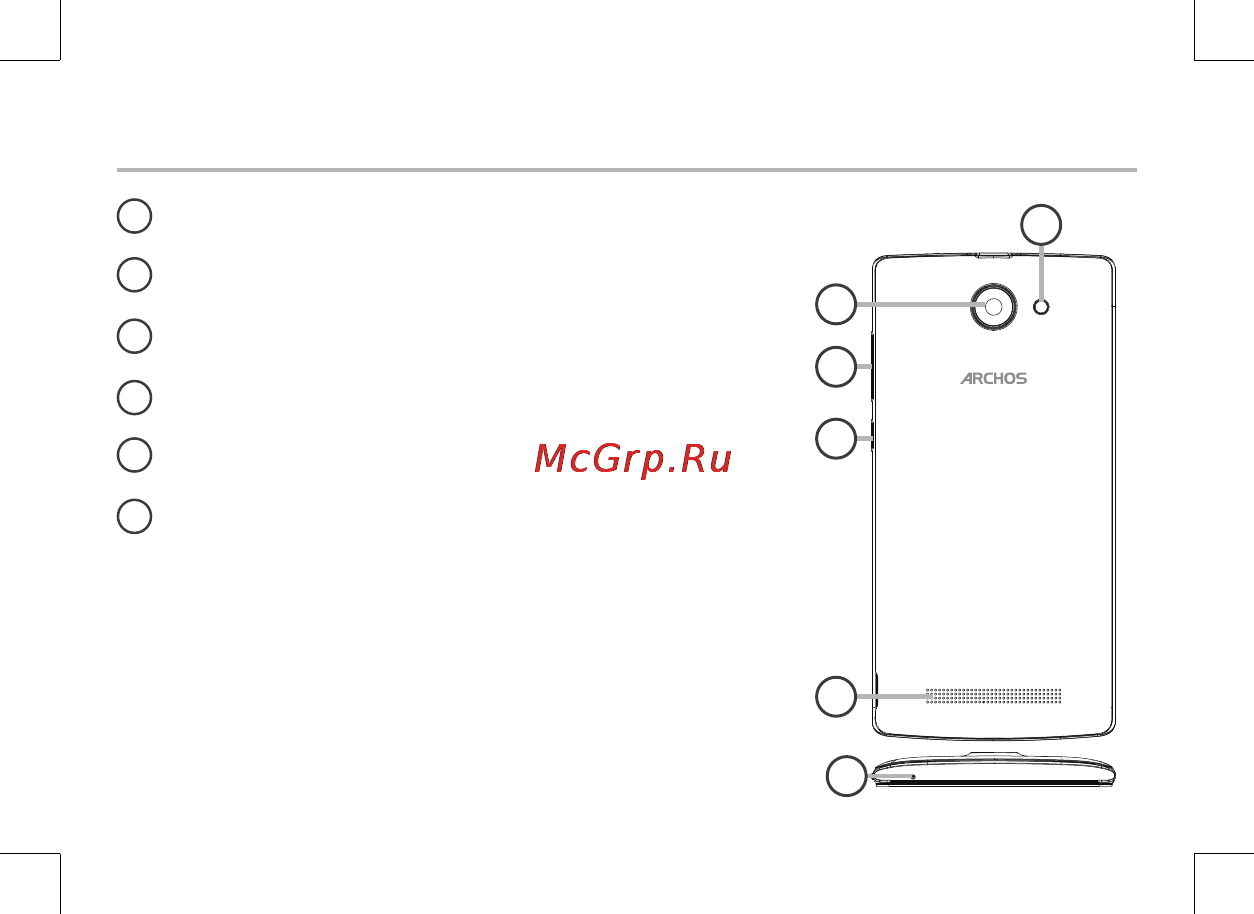 Archos 45c Helium [4/197] Description of the phone