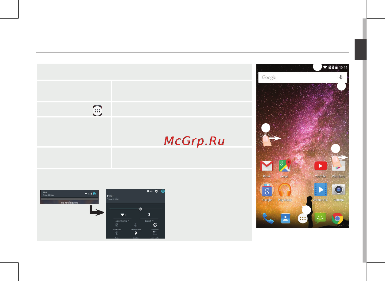 Archos 40 Power [25/197] Sur votre écran d accueil